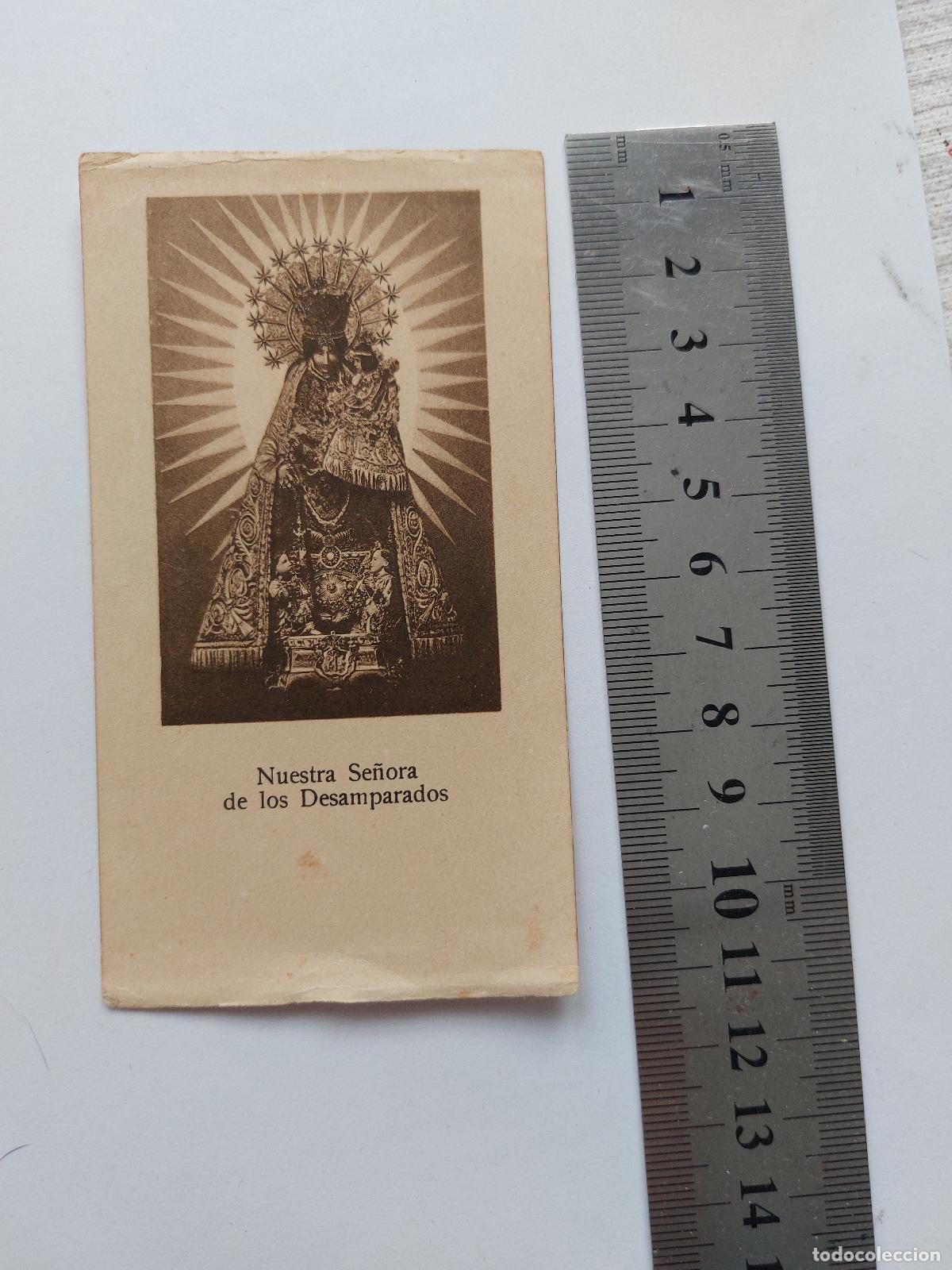 Postais: Estampa de Nuestra Se&ntilde;ora de los Desamparados