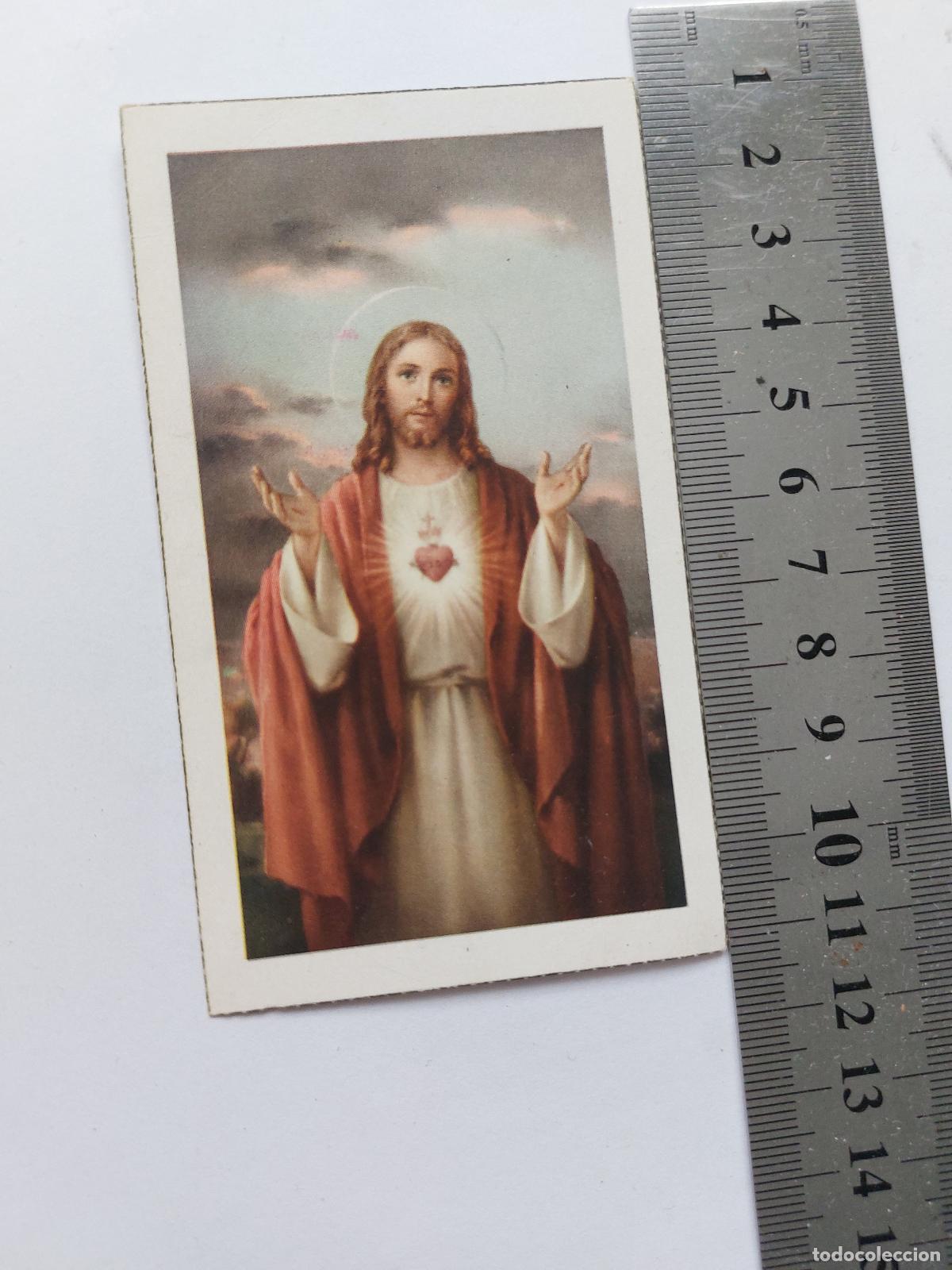 Postales: Estampa del Sagrado Coraz&oacute;n de Jes&uacute;s
