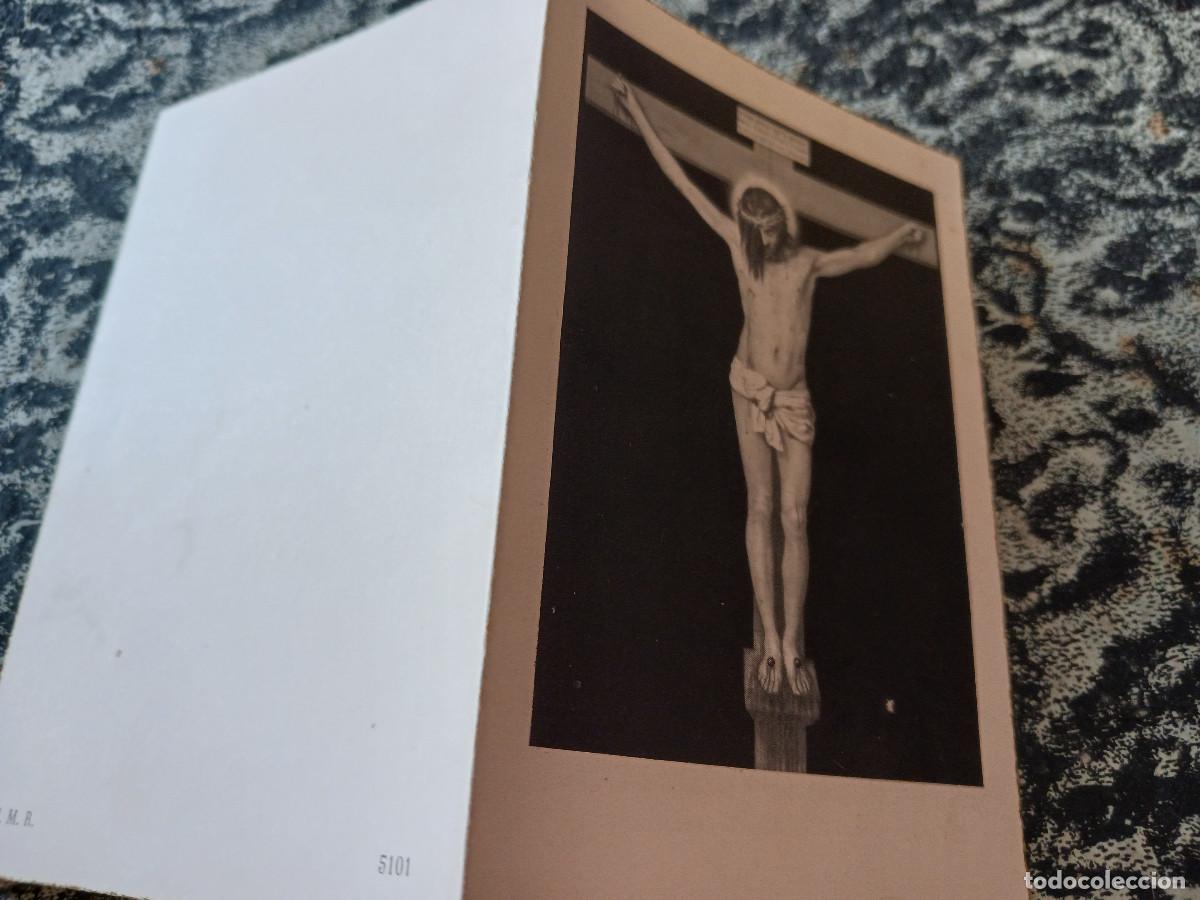 Postales: diptic, recordatori de defuncio a sabadell 1958, parroquia de la purissima concepcio, can ustrell