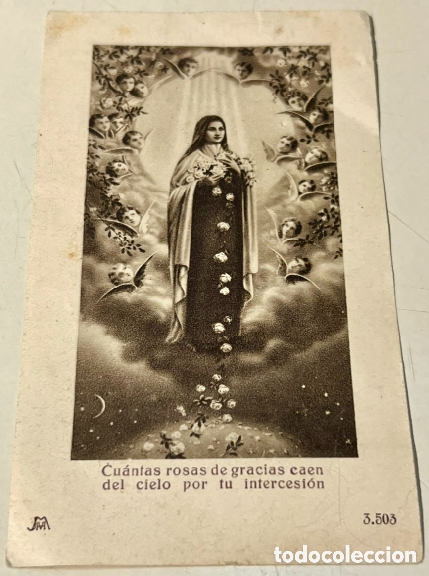 Postales: Estampa Religiosa. Recuerdo de las Bodas de Oro de La Fundacion del Instituto de Hermanas Terciarias