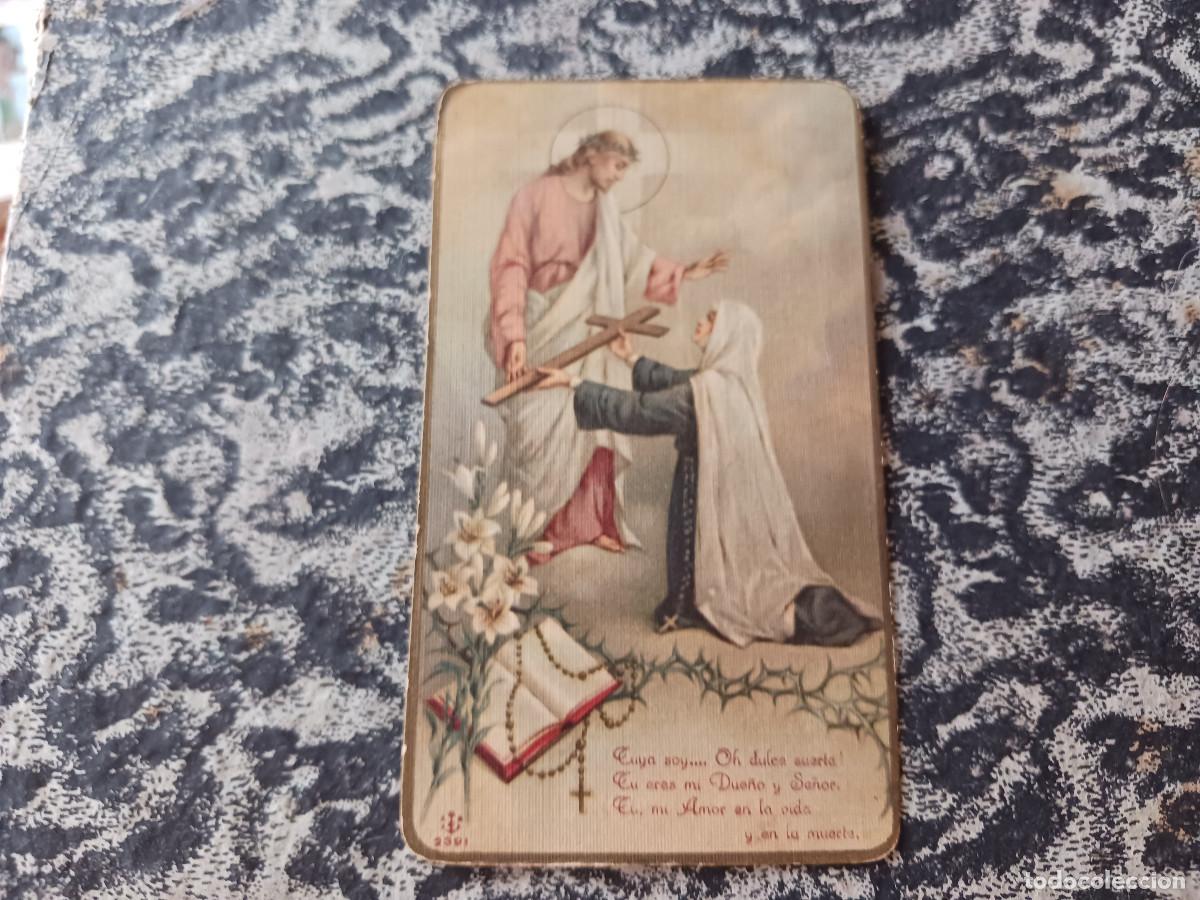 Postales: record de professio religiosa, mataro 1930