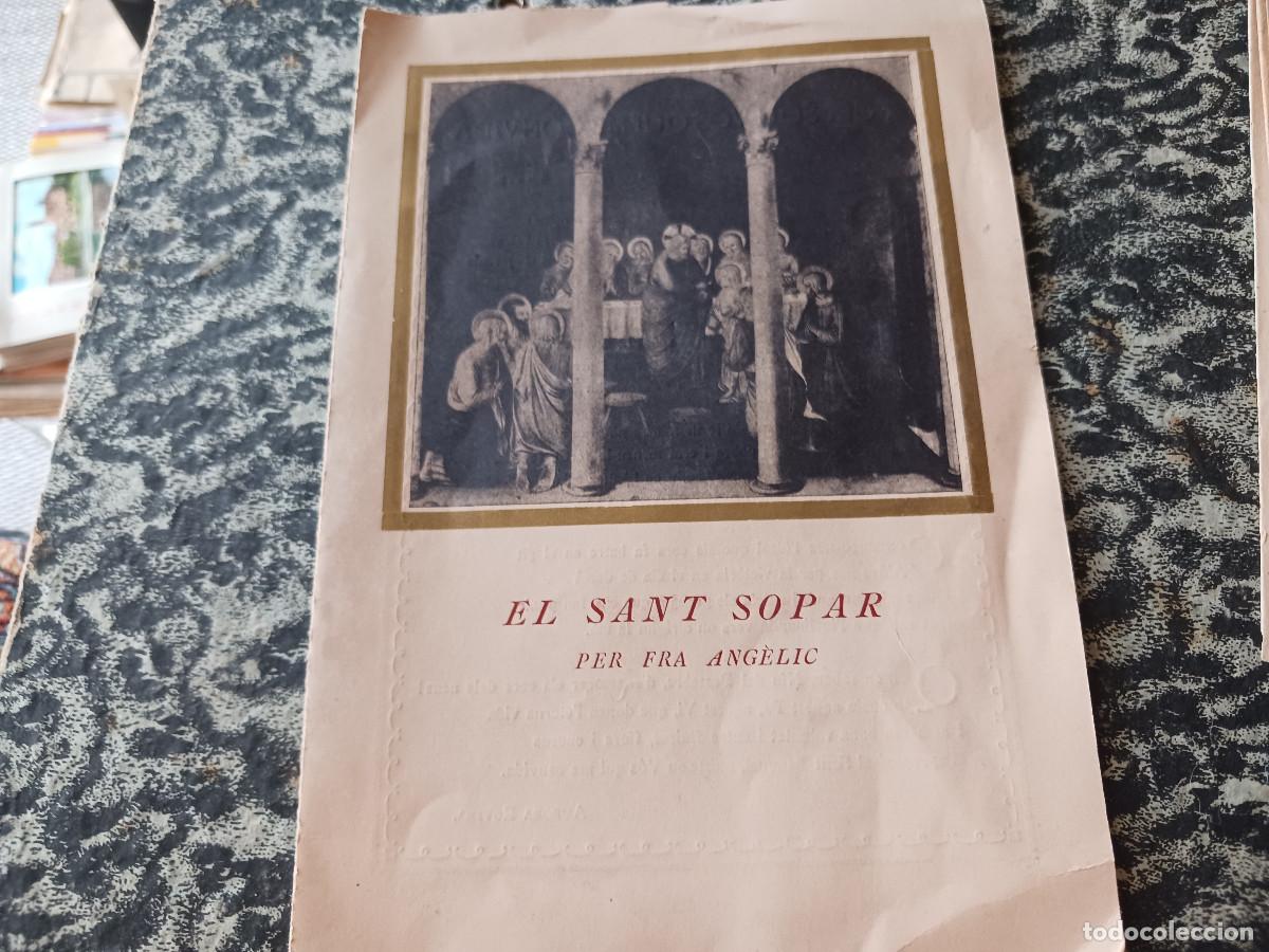 Postales: diptico recordatori de comunio, temple expiatori de la sagrada familia, 1927