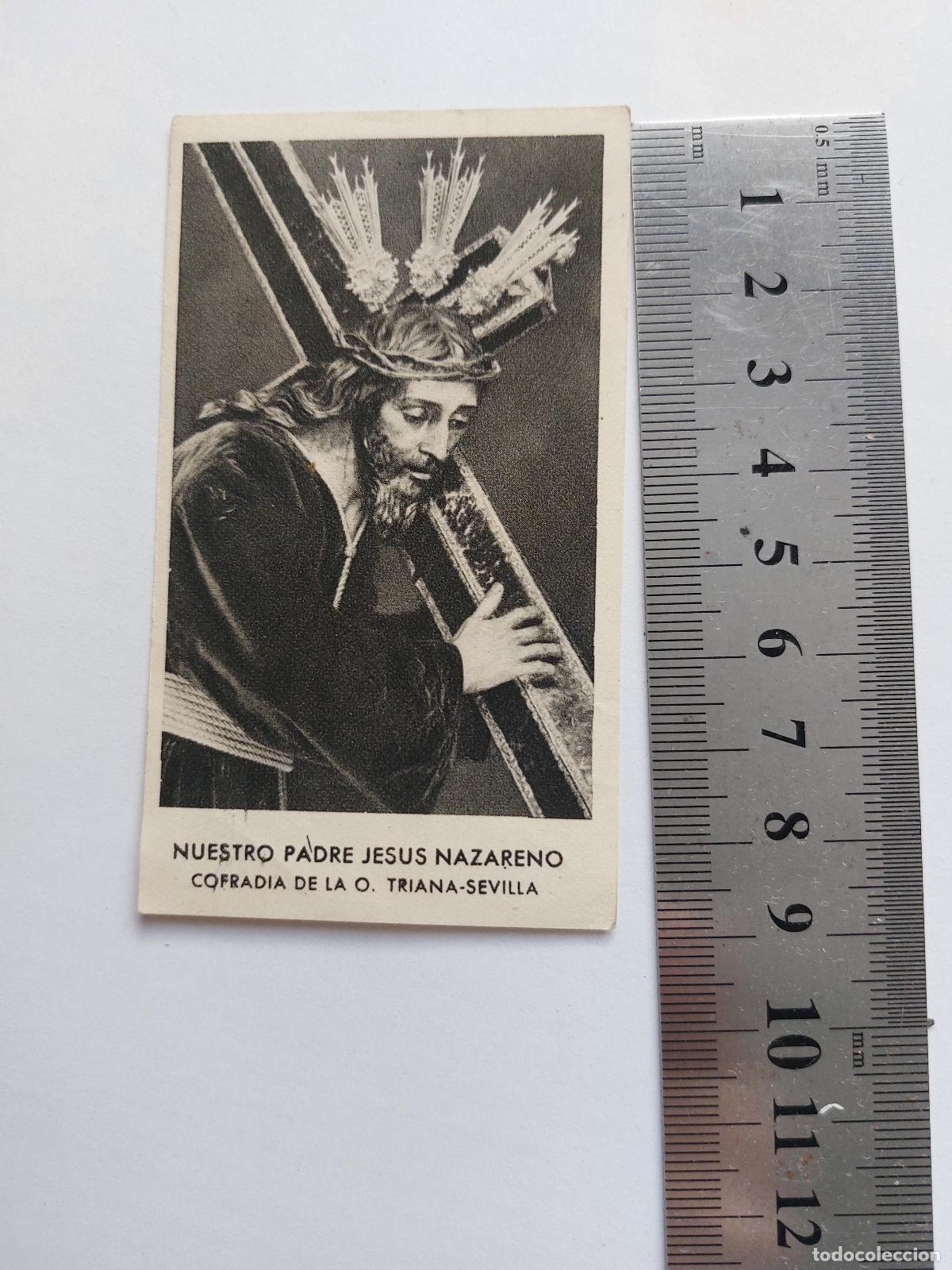 Cartoline: Estampa de Nuestro Padre Jes&uacute;s Nazareno de la Cofrad&iacute;a de la O, Triana, Sevilla