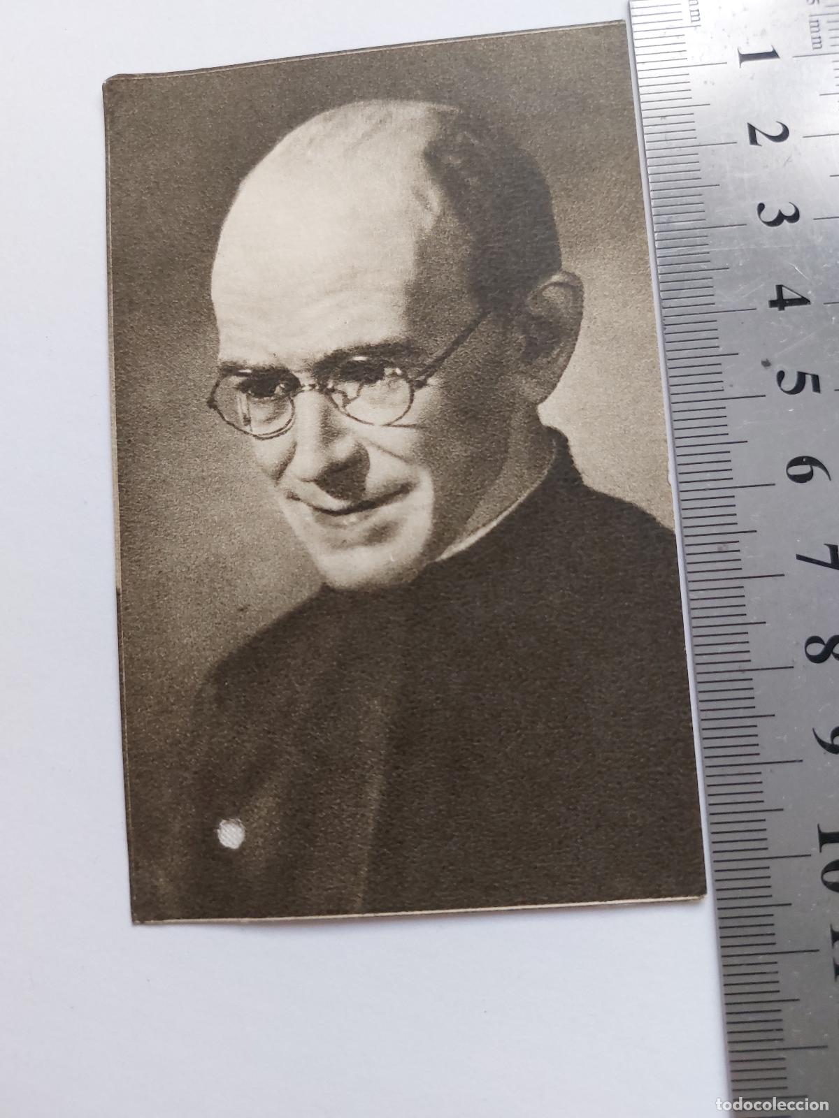 Postales: Estampa de Francisco Garate Hermano Jesuita