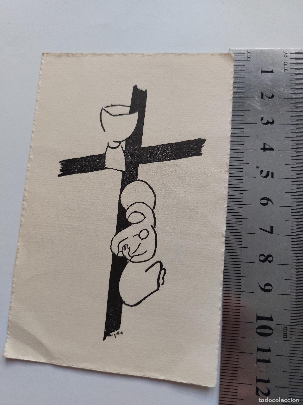 Postales: Estampa con dise&ntilde;o religioso de Adoraci&oacute;n Nocturna en Pedralba