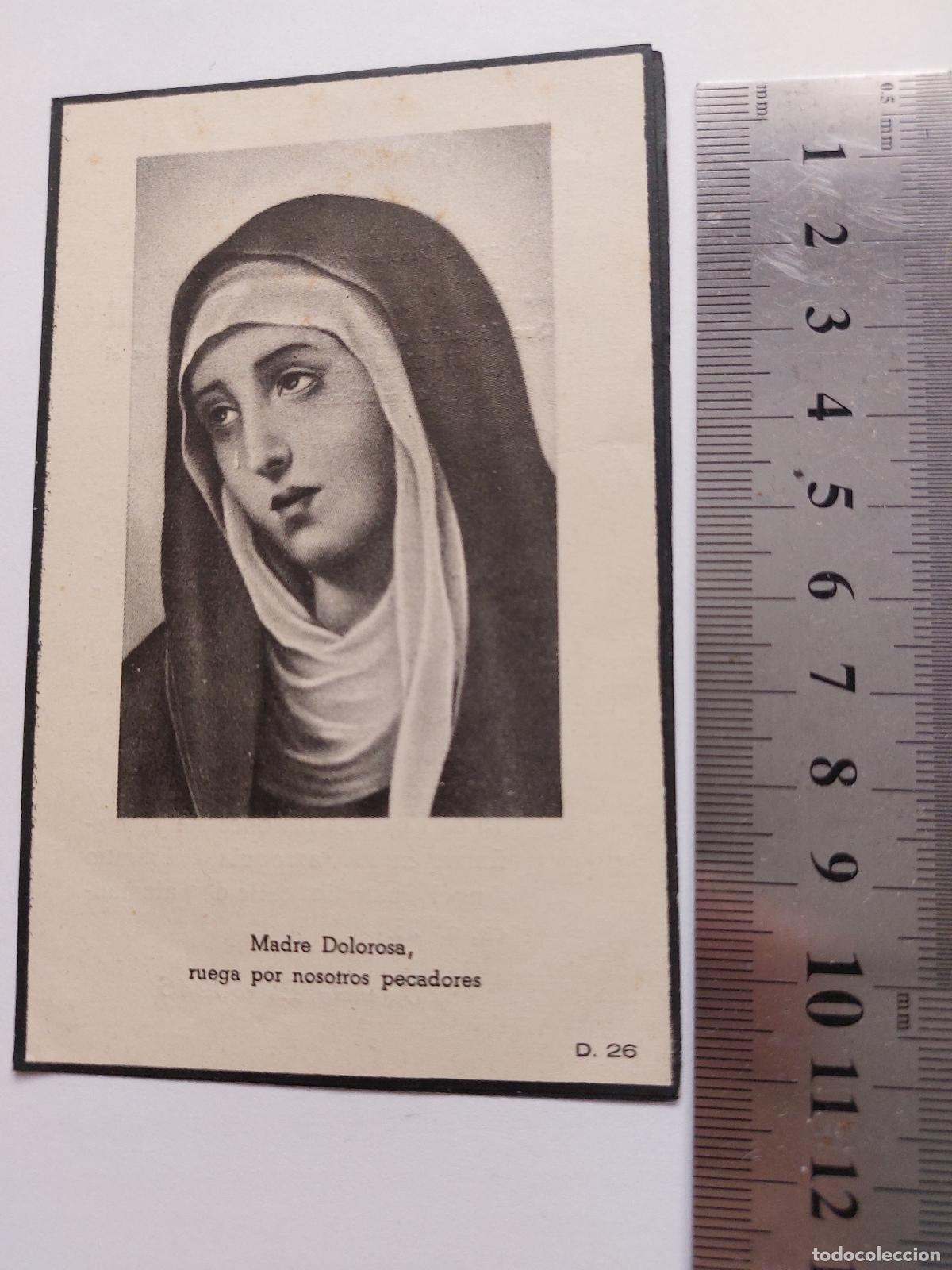 Postales: Estampa con im&aacute;genes religiosas de la Virgen y Jesucristo