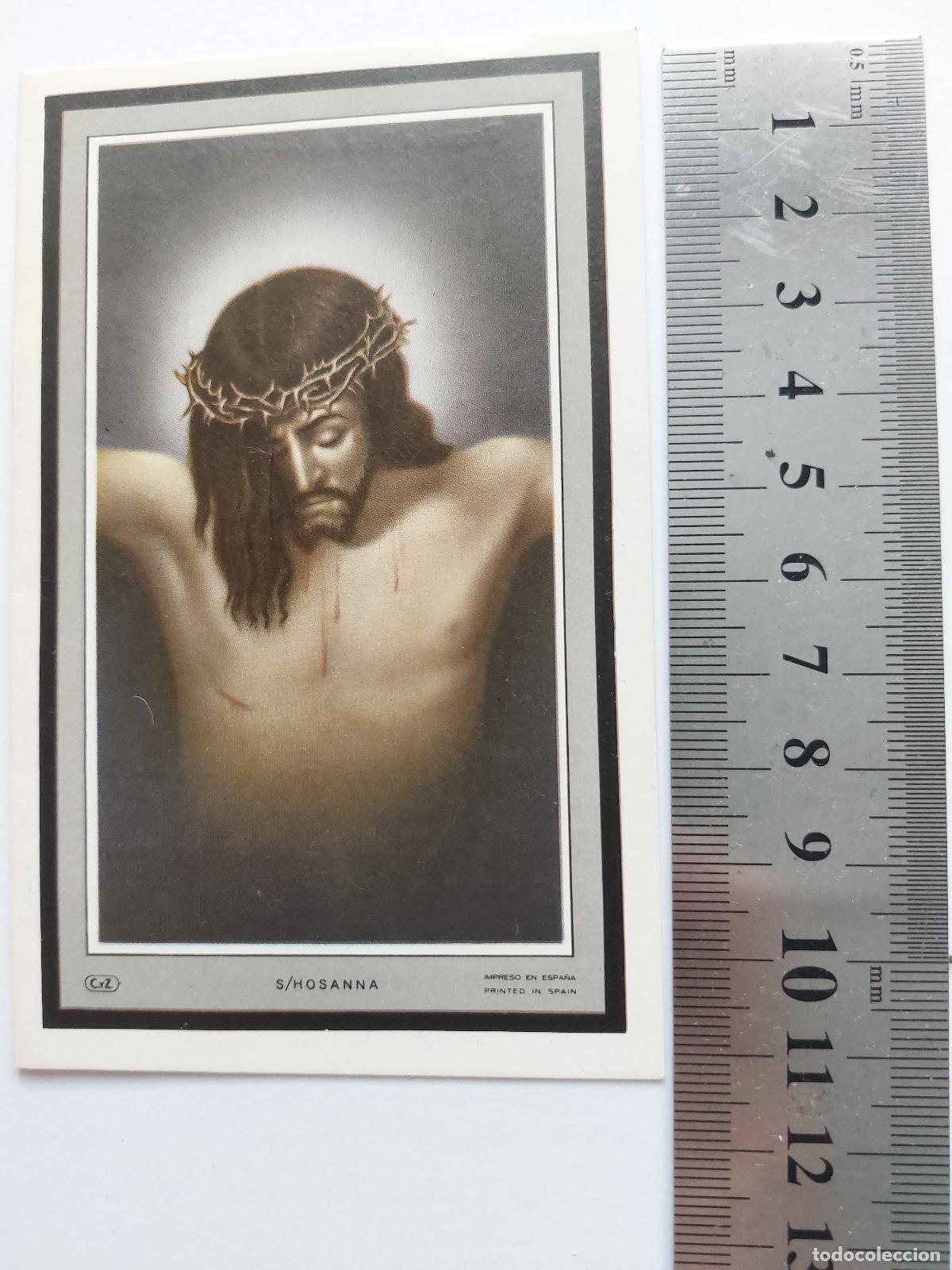 Postales: Estampa religiosa con imagen de Virgen y Cristo, arte sacro