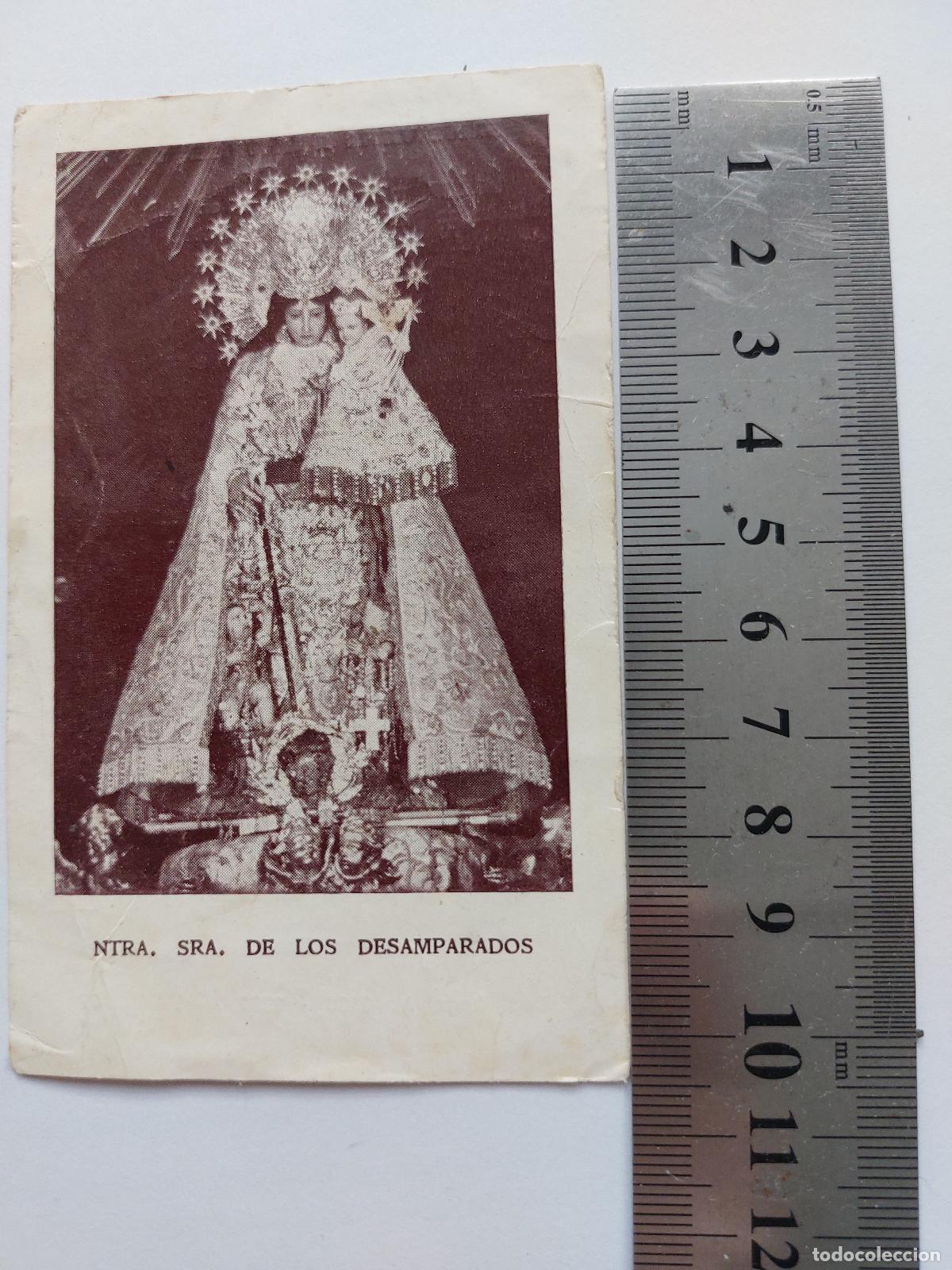 Cartoline: Estampa de Nuestra Se&ntilde;ora de los Desamparados