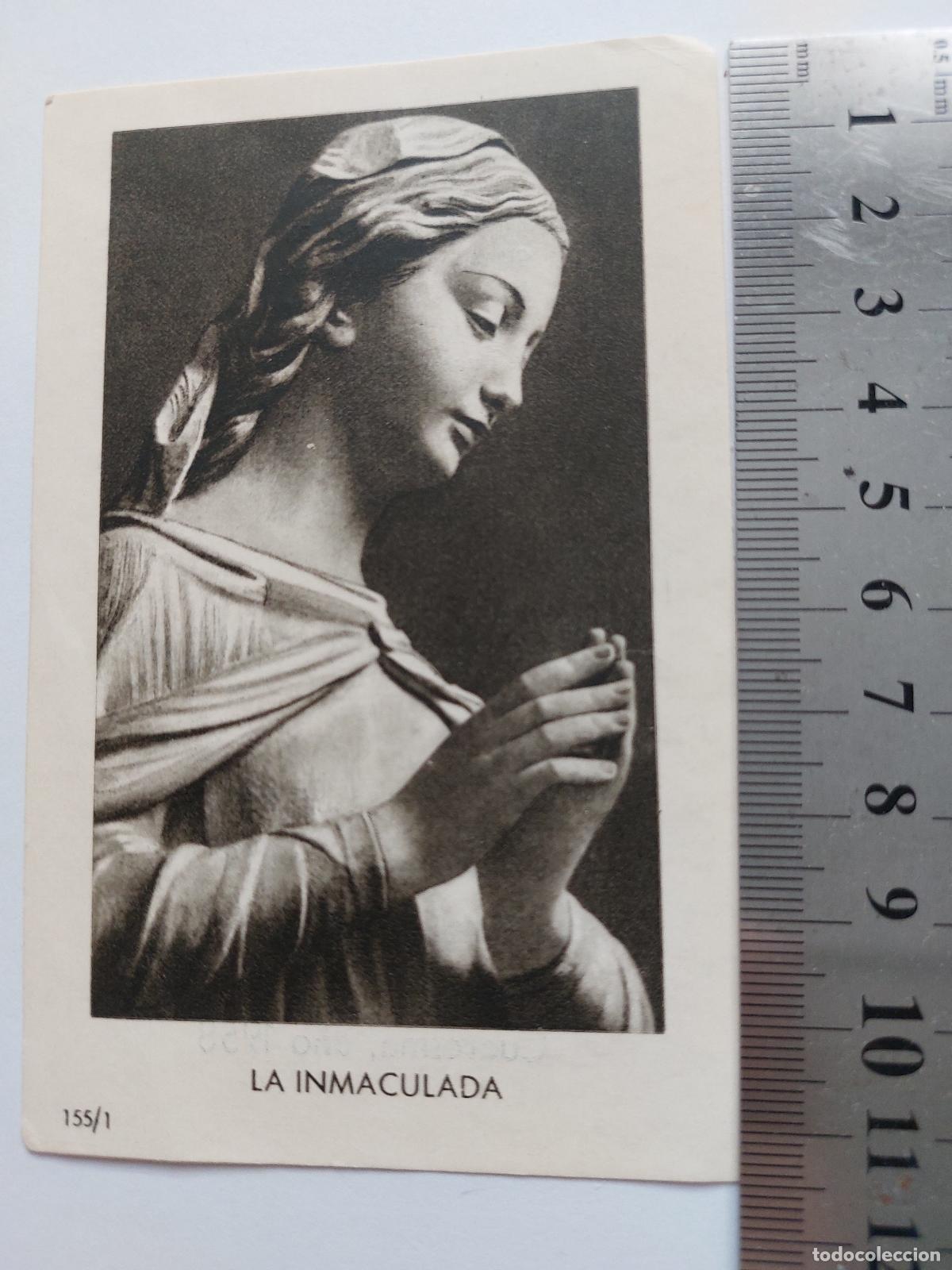Postales: Estampa de la Inmaculada - Ejercicios Espirituales Parroquia Santo Angel Custodio