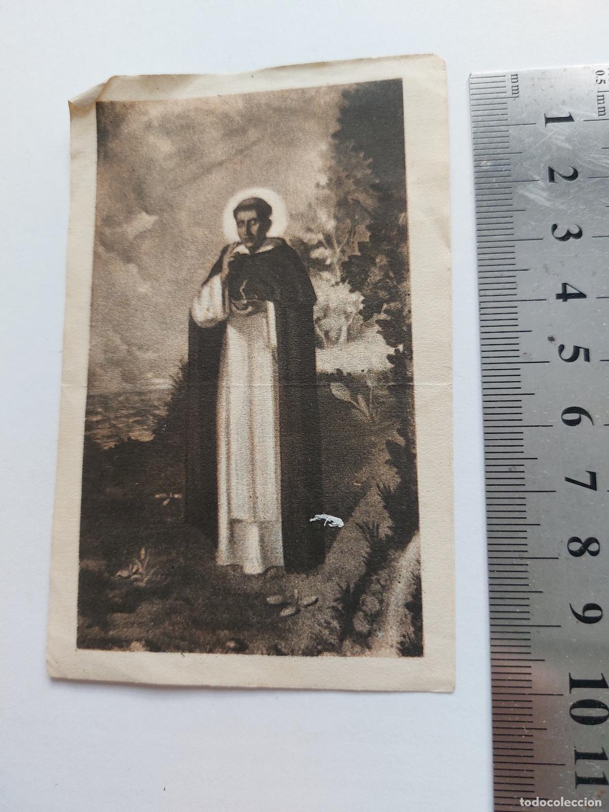 Postales: Estampa de San Luis Bertr&aacute;n Santo Valenciano