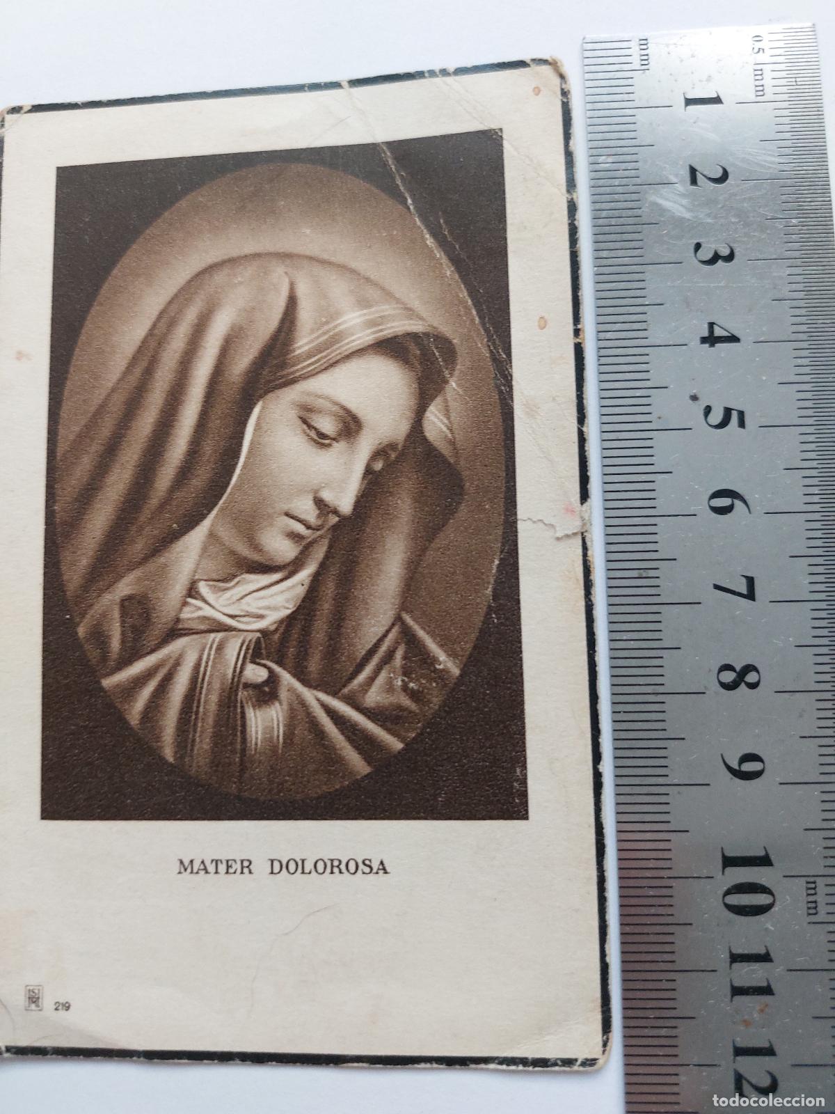 Postales: Estampa Mater Dolorosa Imagen Religiosa