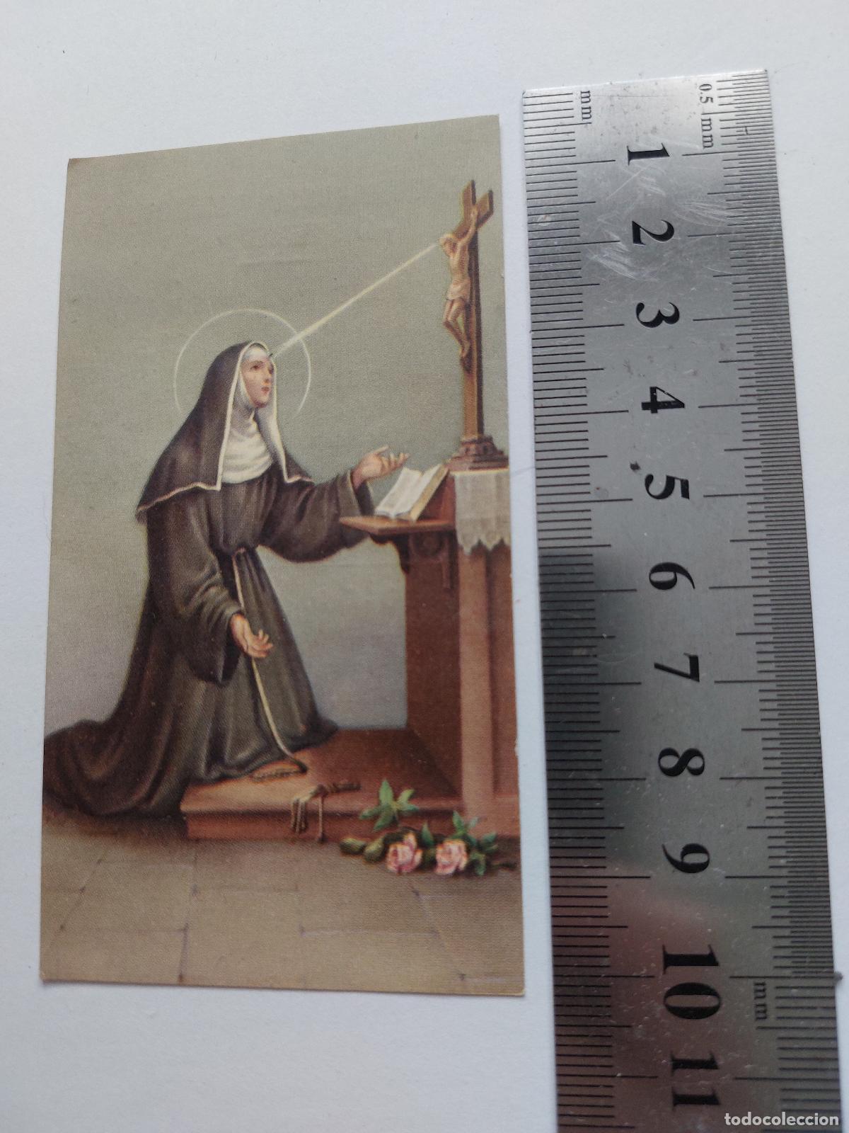 Postales: Estampa de Santa Rita de Casia en Valencia