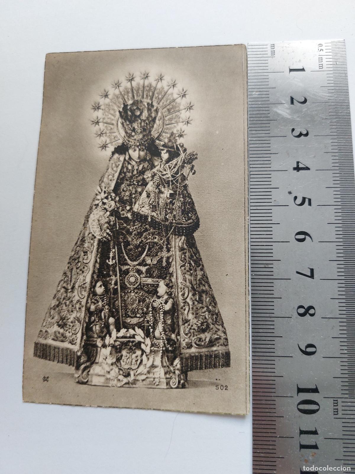 Postales: Estampa de la Virgen de los Desamparados de Valencia
