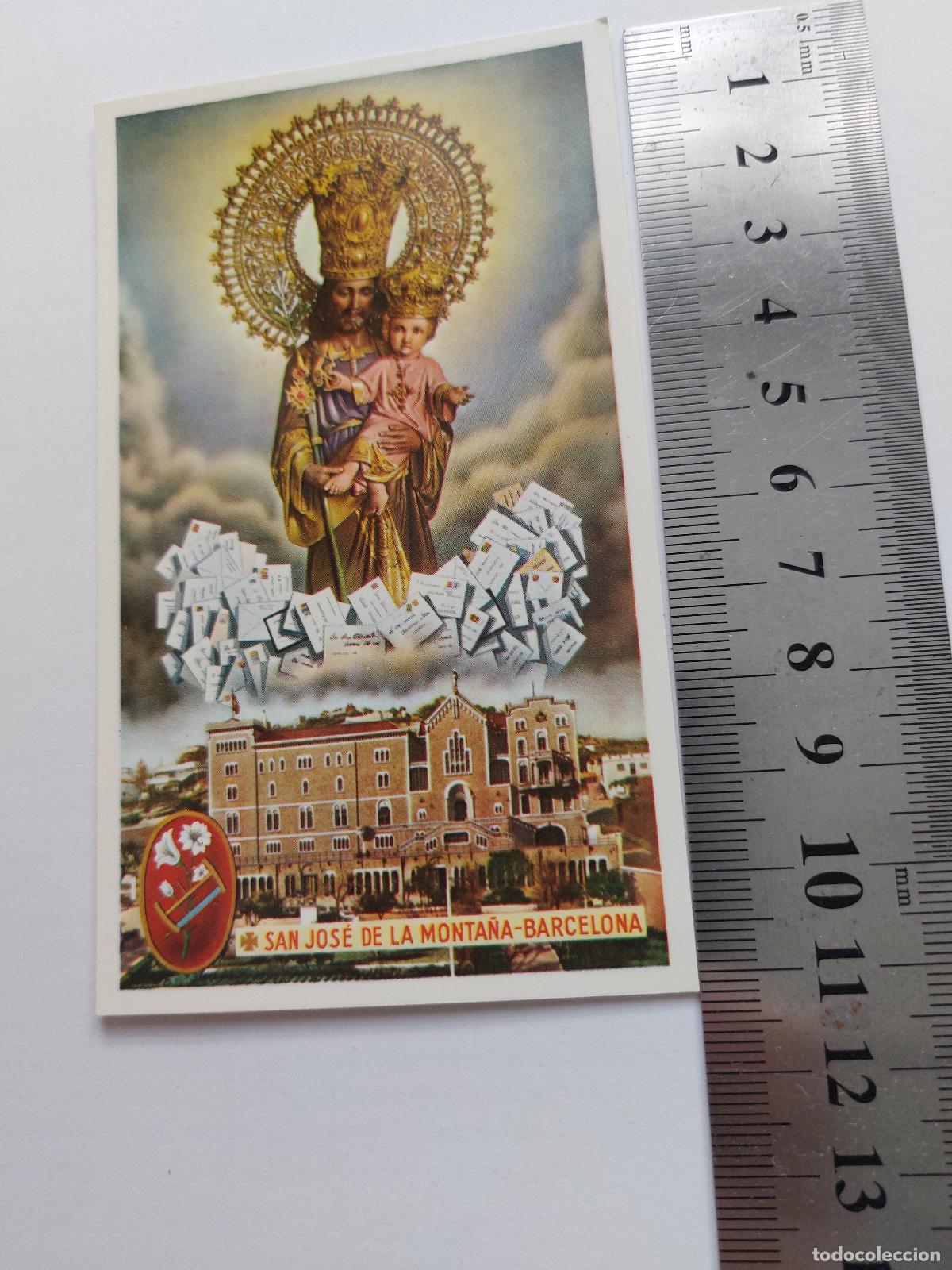 Postales: Estampa de San Jos&eacute; de la Monta&ntilde;a, Barcelona