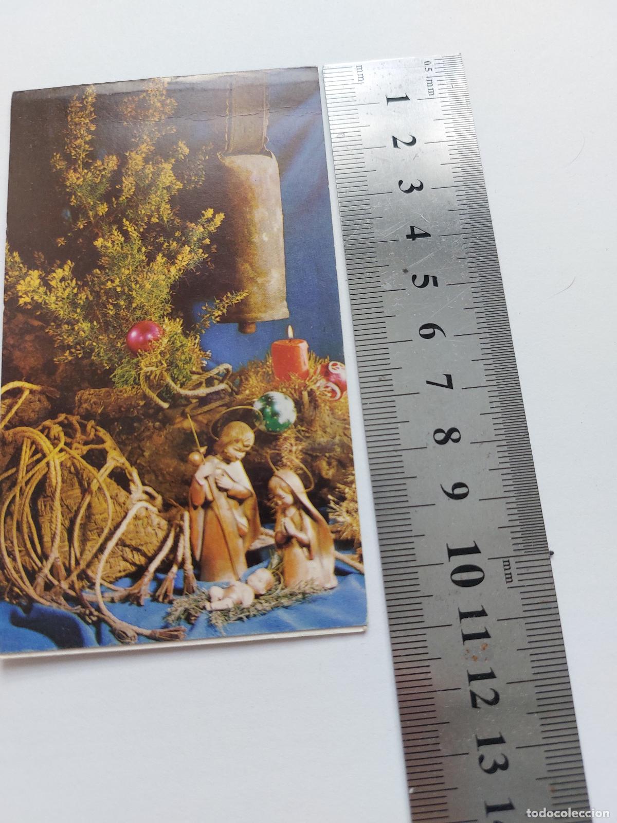 Postales: Estampa de Navidad con Escena de Bel&eacute;n Tradicional