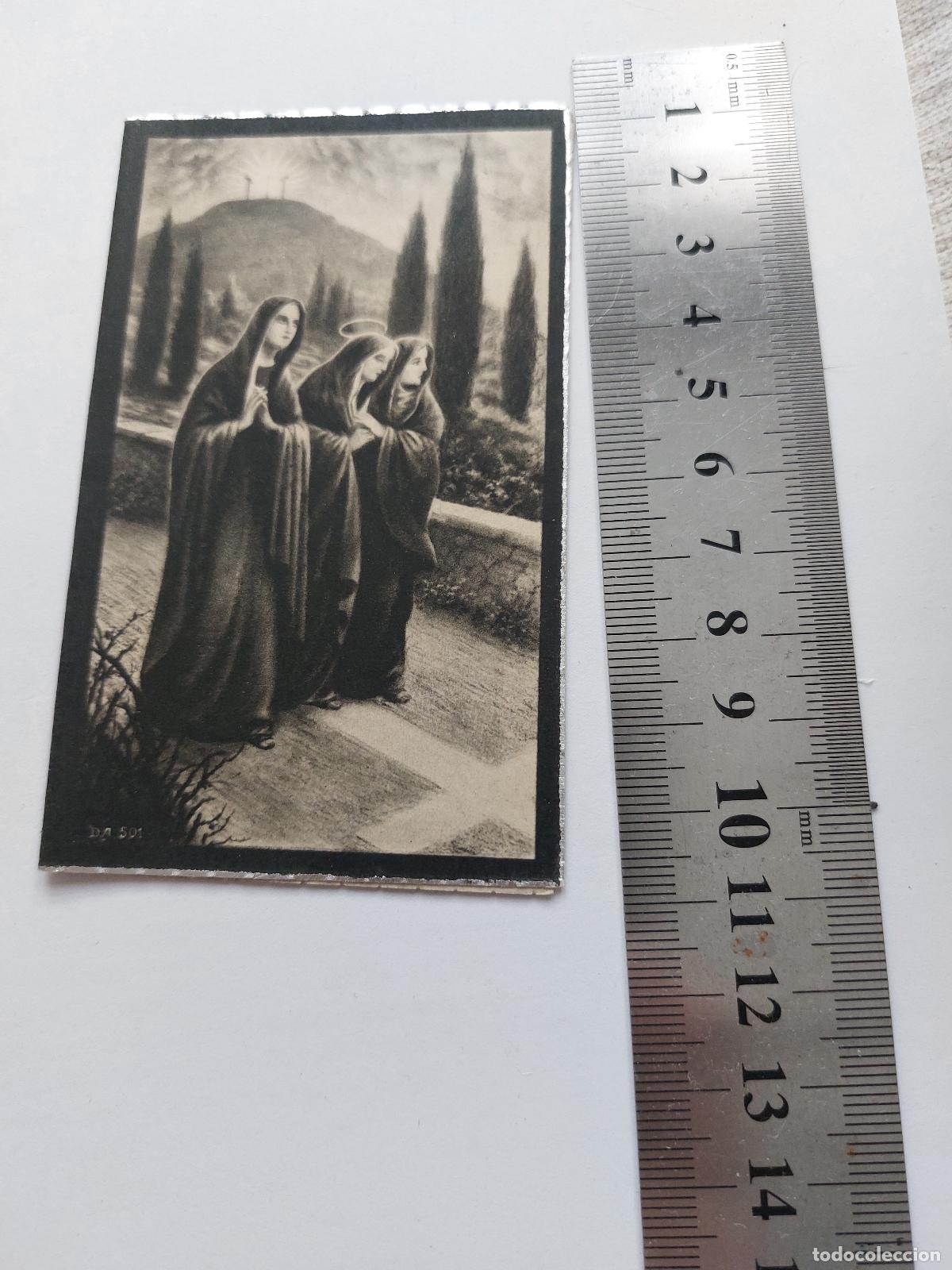 Postales: Estampa con ilustraciones de arte religioso cristiano