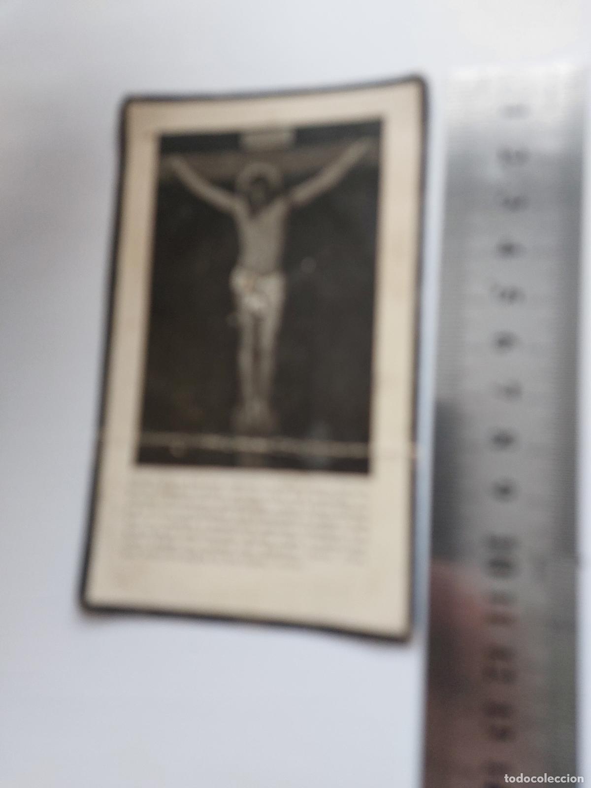 Postales: Estampa recordatorio funeral de Maria Do&ntilde;ate Ferrandis en Bechi