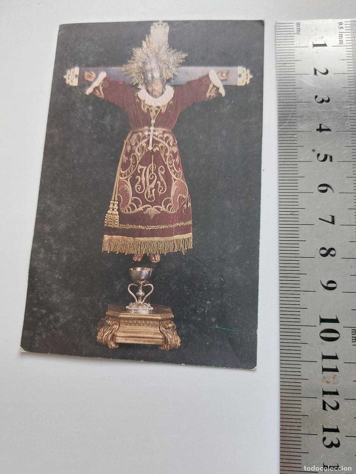 Postales: Estampa del Santo Cristo del Salvador en Valencia