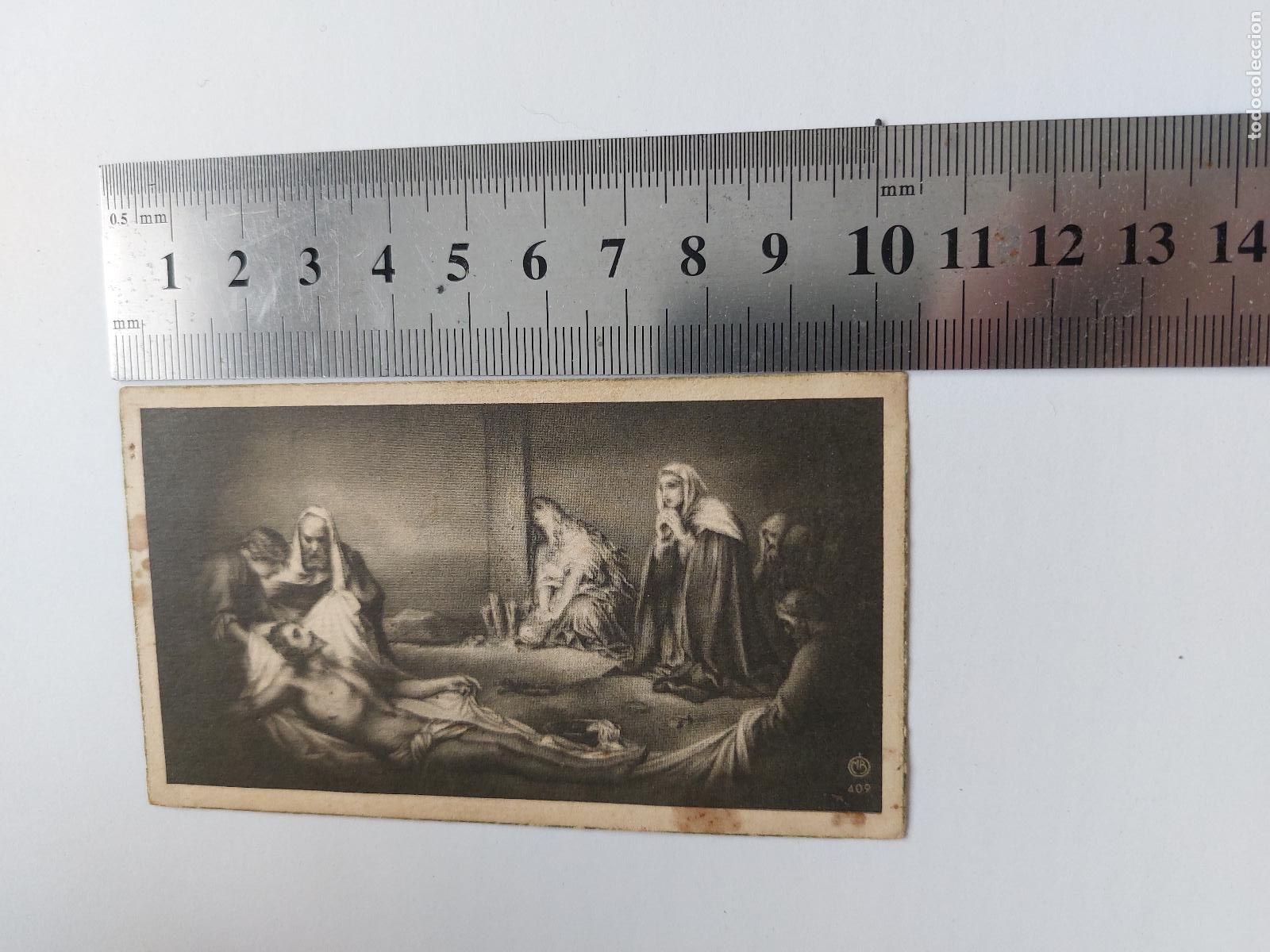 Postales: Estampa de recordatorio f&uacute;nebre de Eugenio Segura Gisbert