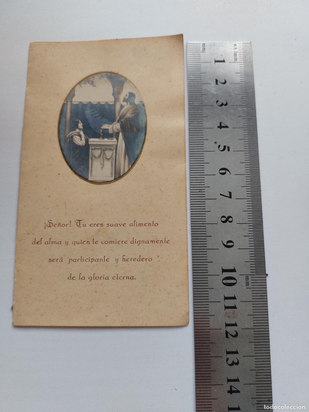 Postales: Estampa de recuerdo de Primera Comuni&oacute;n en Valencia