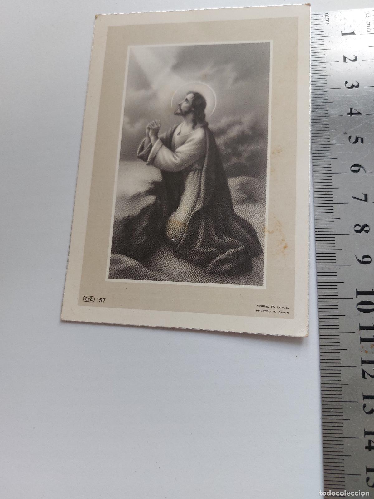 Postales: Estampa de recordatorio funeral de Manuel Barrachina Montesinos