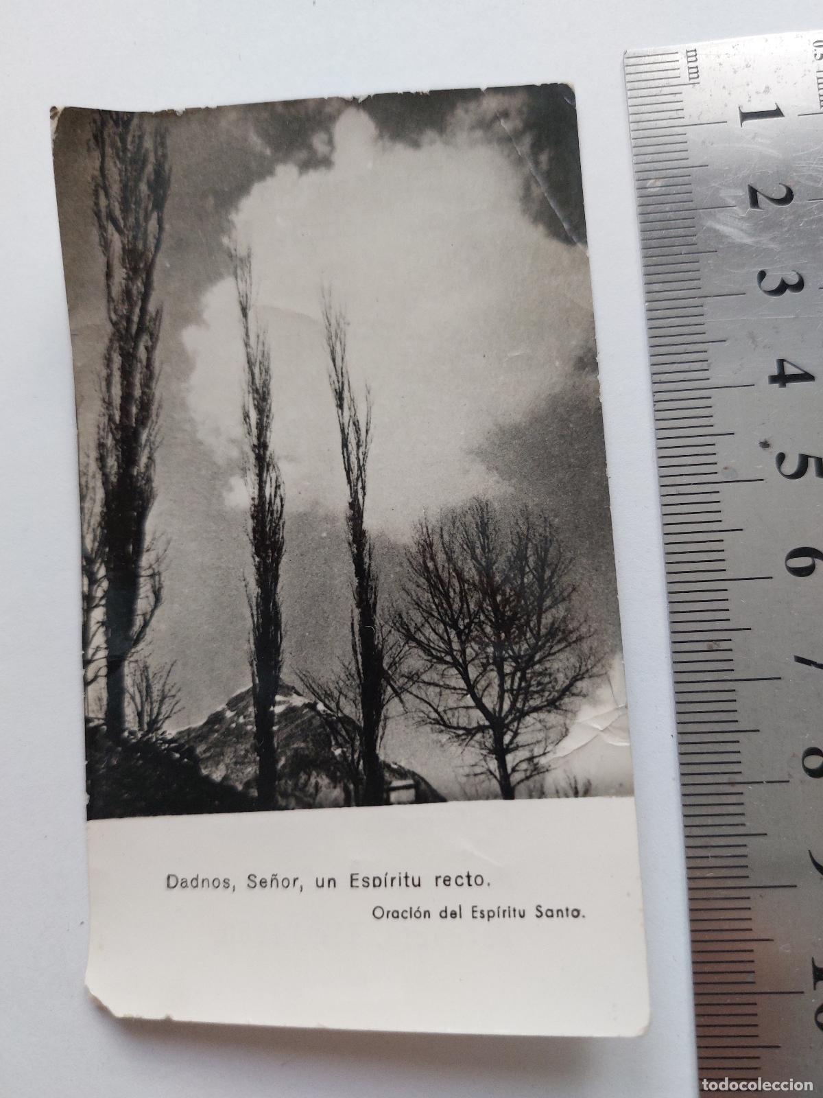 Postales: Estampa religiosa Oraci&oacute;n del Esp&iacute;ritu Santo, Valencia