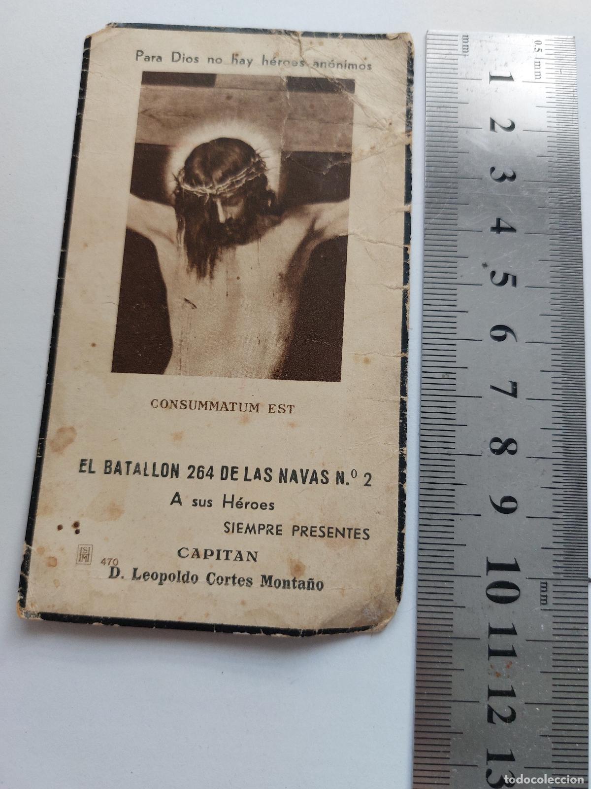 Postales: Estampa hist&oacute;rica conmemorativa del Batall&oacute;n 264 de Las Navas