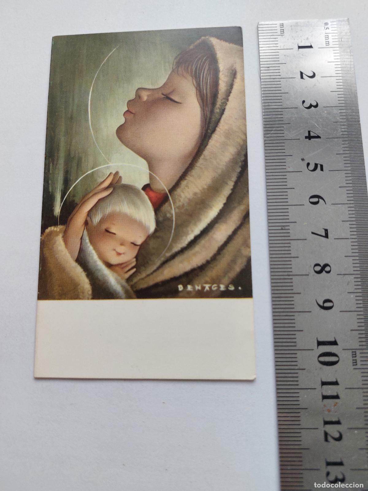 Postales: Estampa de Arte Religioso Virgen con el Ni&ntilde;o Jes&uacute;s