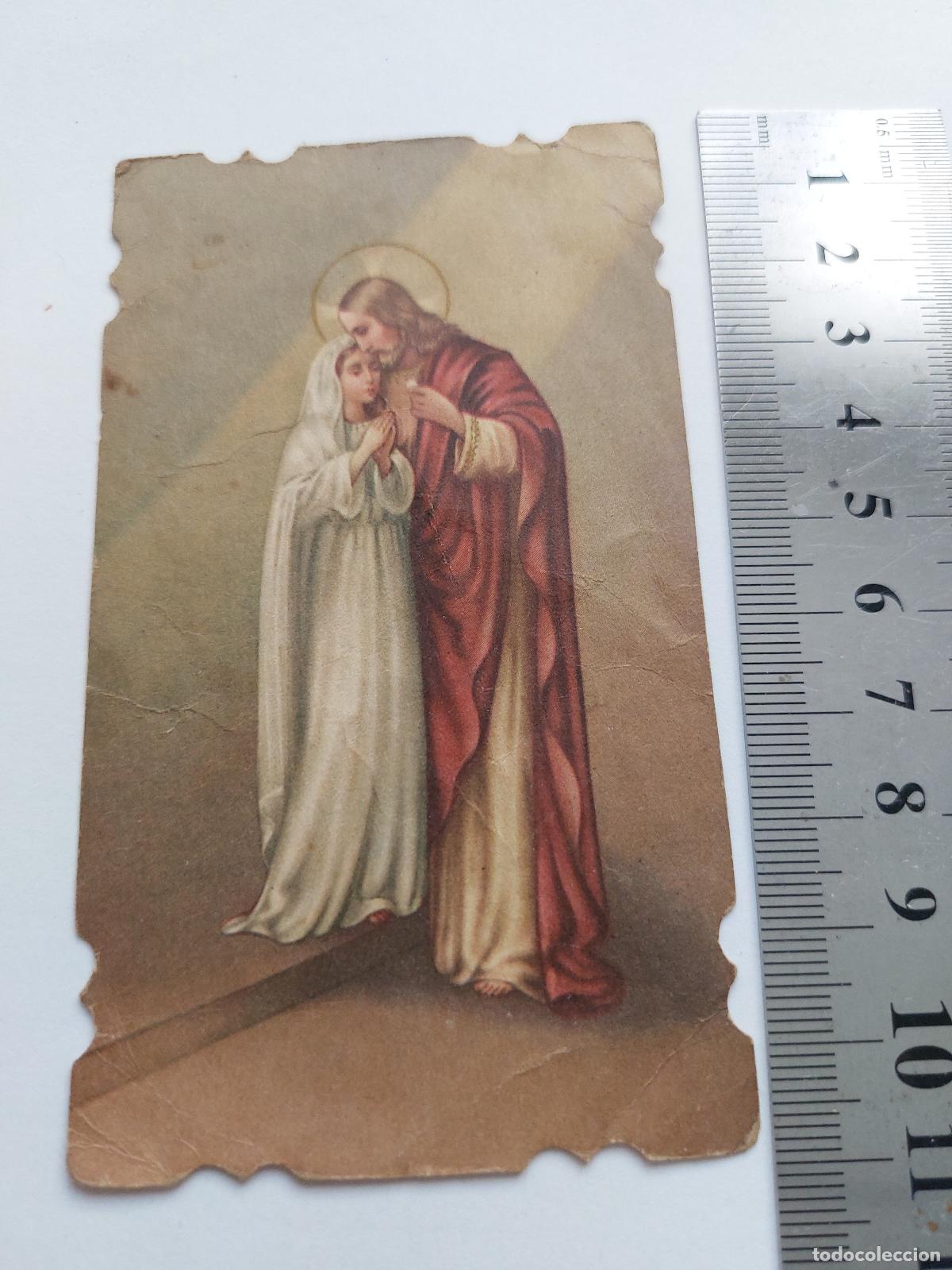 Postales: Estampa conmemorativa de Primera Comuni&oacute;n en Valencia