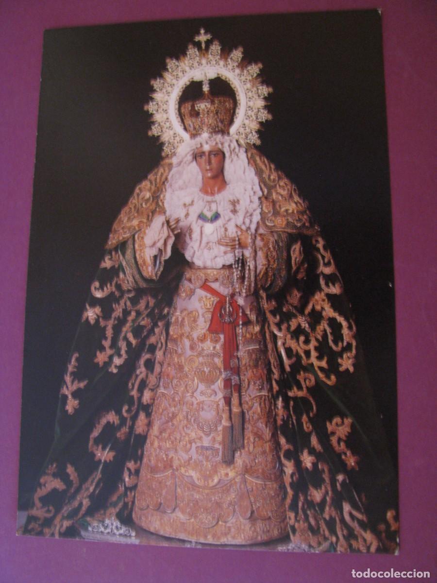 Postales: POSTAL MARIA SANTISIMA DE LA ESPERANZA. MALAGA.