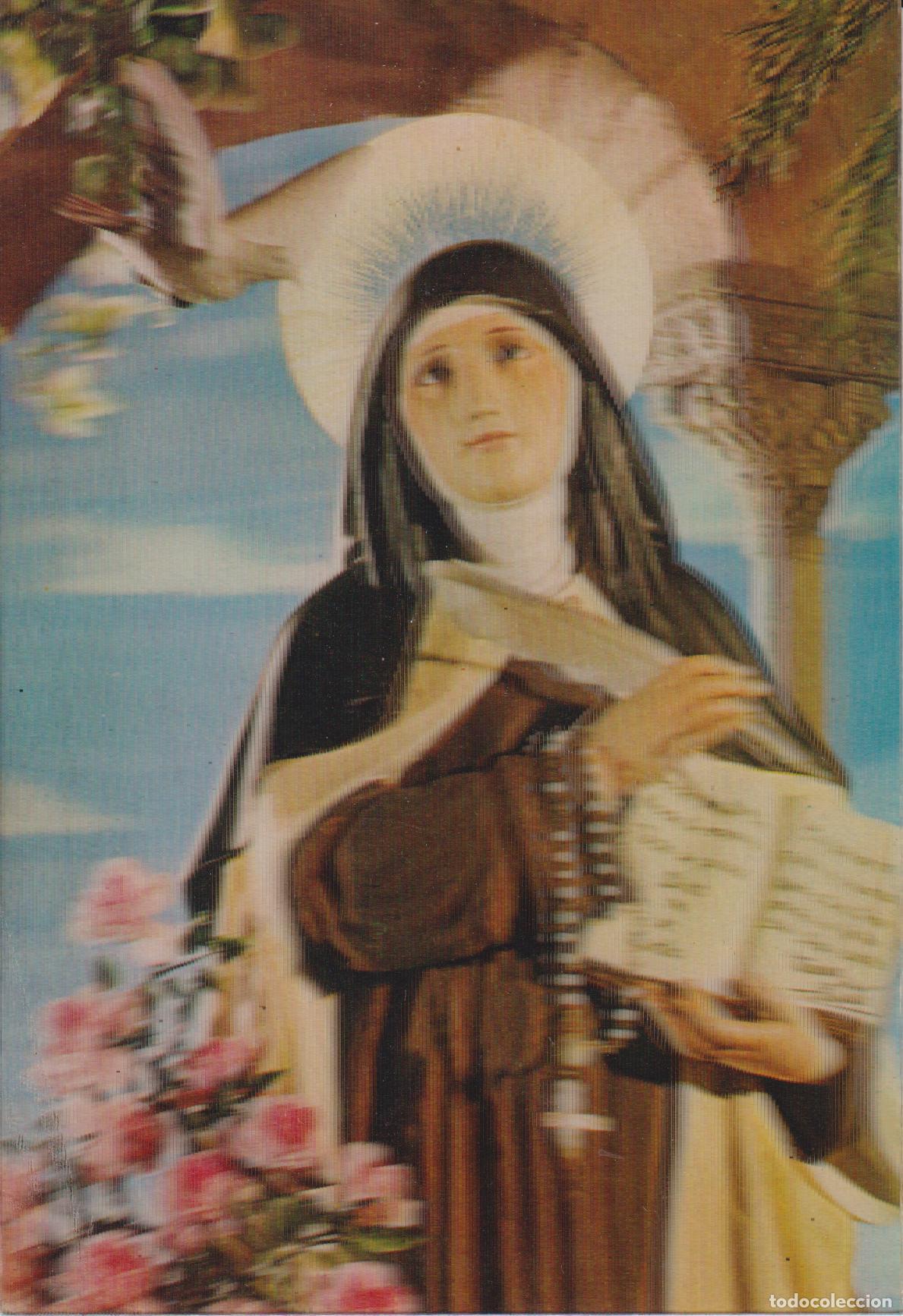 Postales: POSTAL ESTEREOSC&Oacute;PICA - SANTA TERESA - ESCUDO DE ORO N&ordm; R182 - ESCRITA