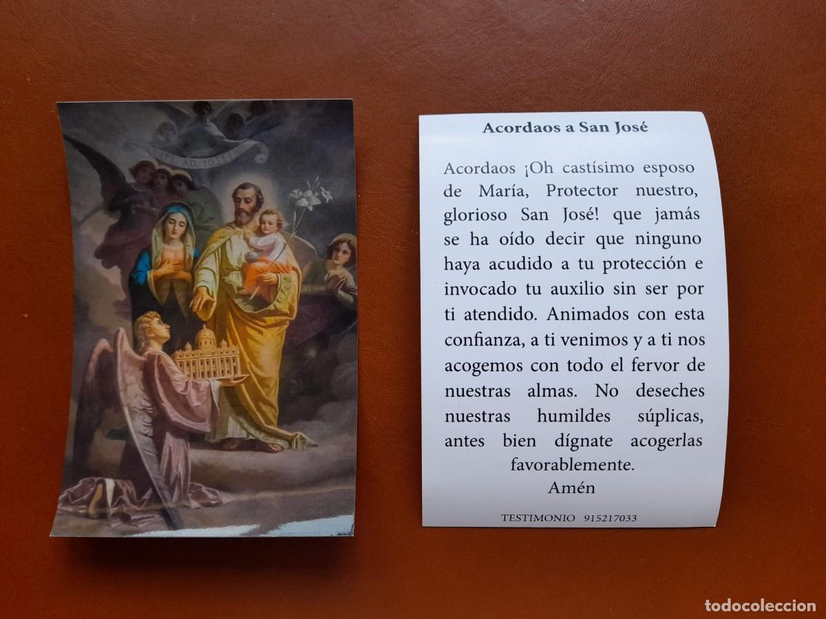 Postales: Estampa San Jose Protector de la Iglesia