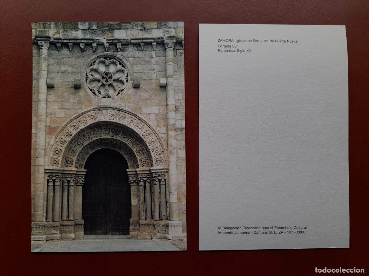 Postales: Postal Zamora Iglesia San Juan de Puerta Nueva Zamora