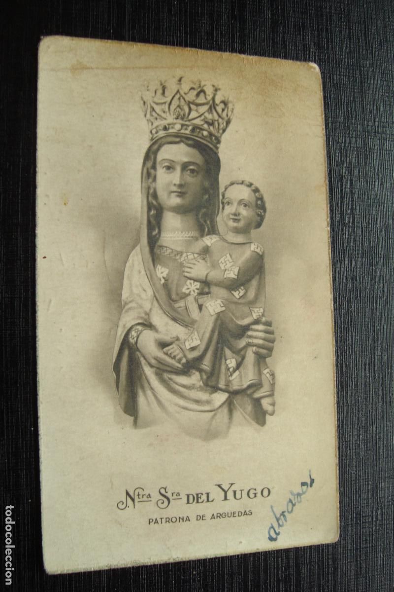 Postales: ANTIGUA ESTAMPA RELIGIOSA VIRGEN DE ARGUEDAS NAVARRA
