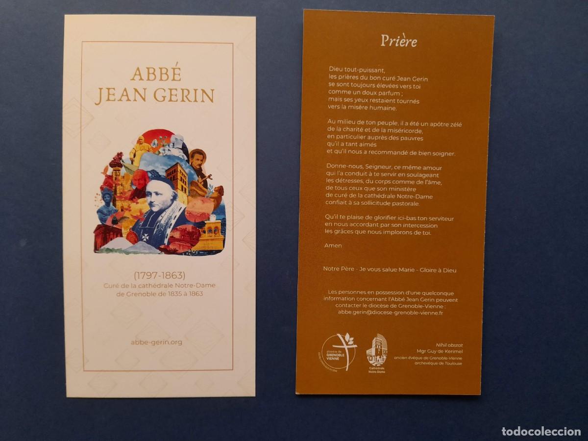 Postales: Estampa Abb&eacute; Jean Gerin