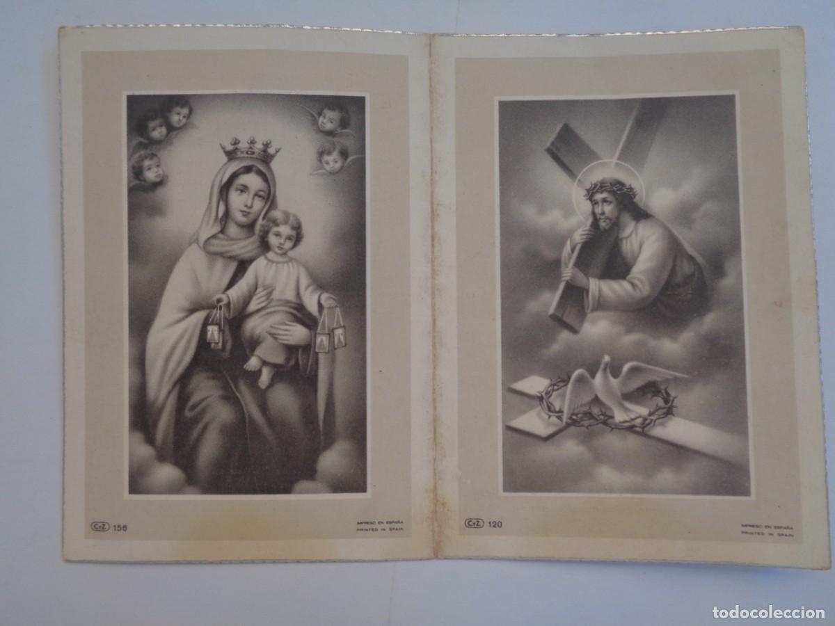 Postales: RECORDATORIO DE SE&Ntilde;ORA FALLECIDA EN PE&Ntilde;ARROYA-PUEBLONUEVO ( CORDOBA ) EN 1960