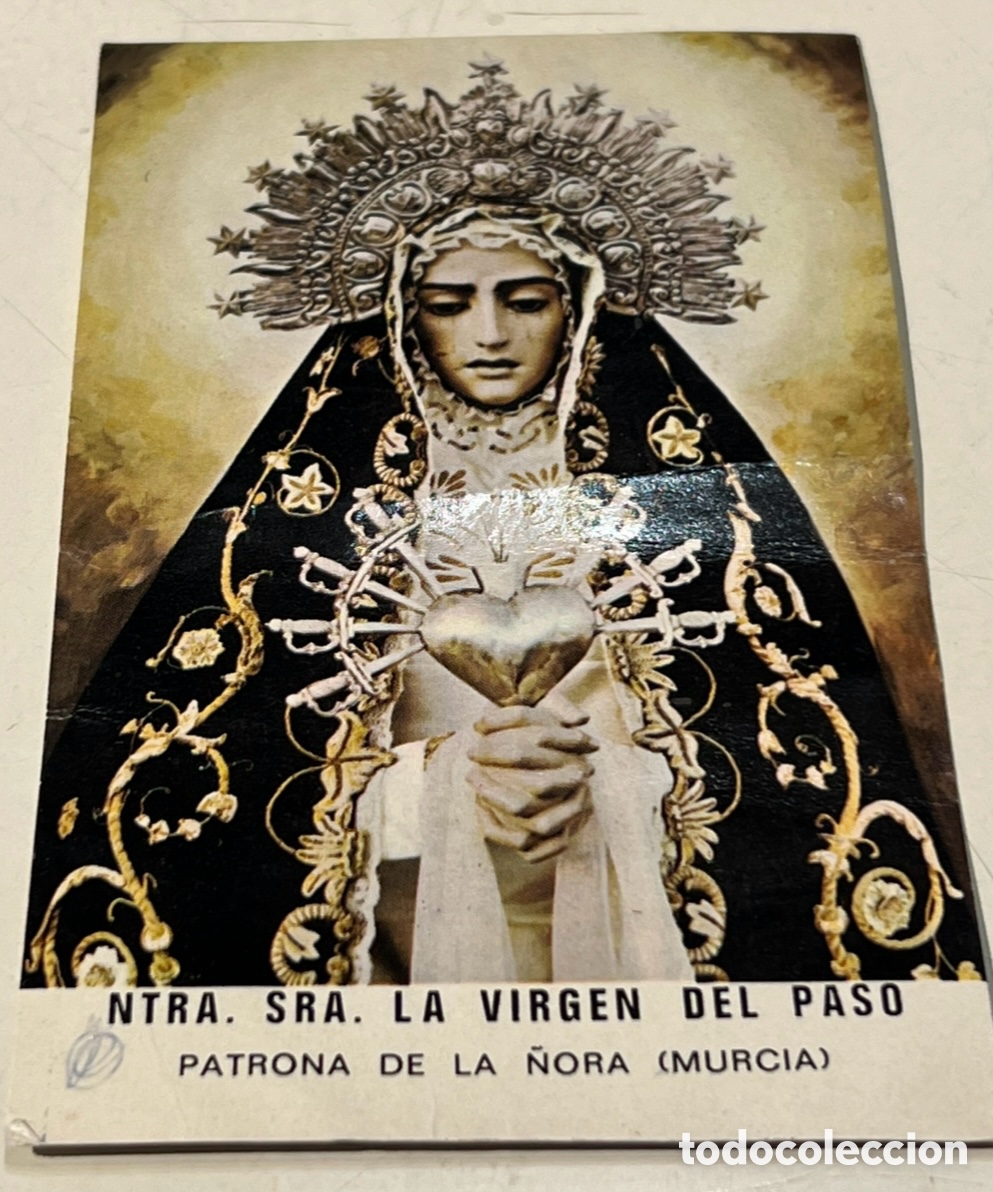Postales: Estampa Religiosa. 25 Aniversario de Ordenacion Sacerdotal. La &Ntilde;ora. Murcia. 1968.