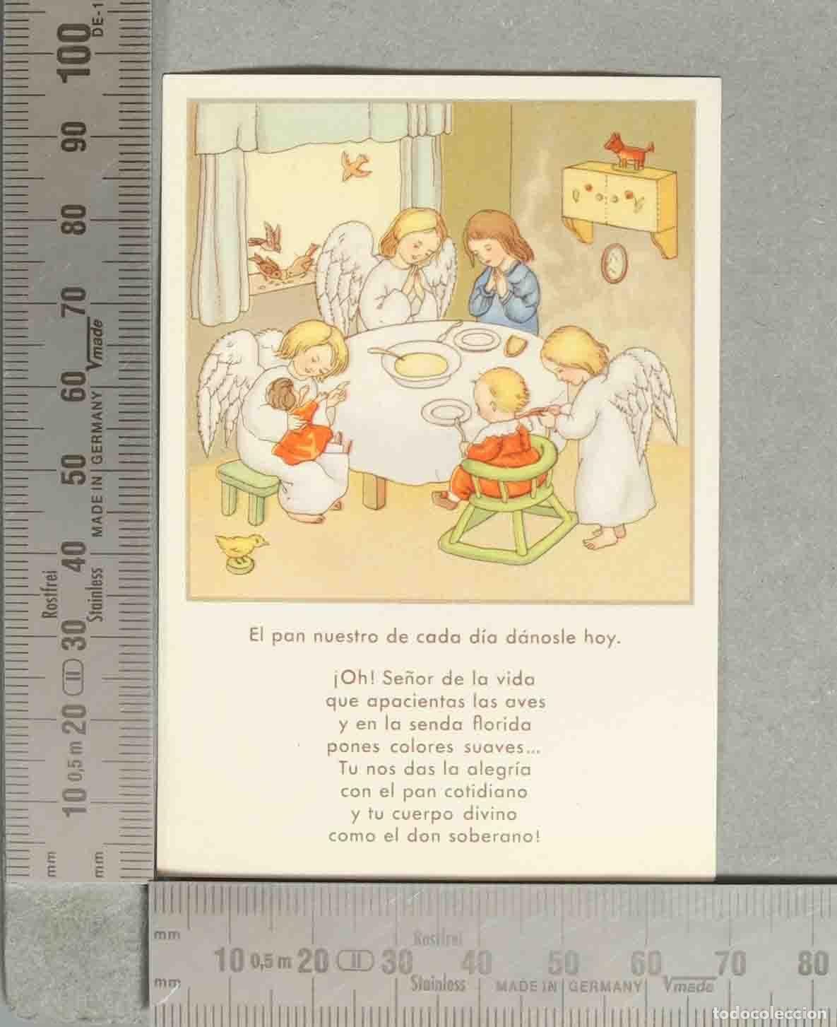 Postales: ESTAMPA. El pan nuestro de cada d&iacute;a d&aacute;nosle hoy - Hummel