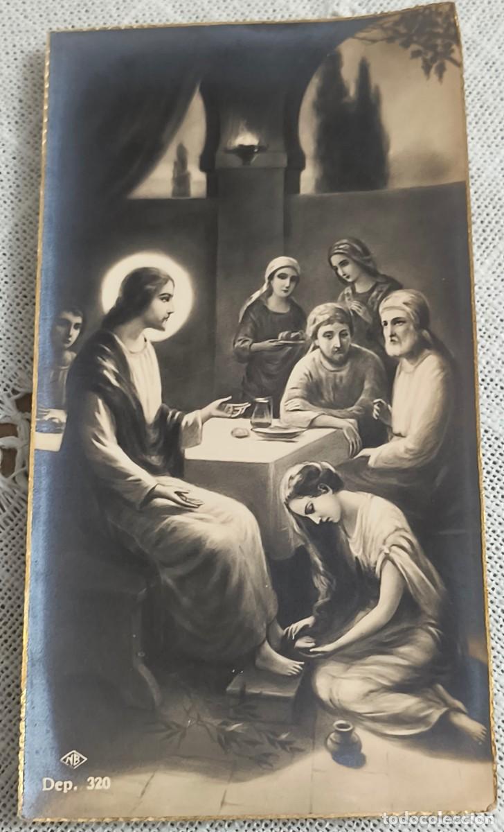 Postales: ESTAMPA | MAR&Iacute;A MAGDALENA LAVA LOS PIES DE JES&Uacute;S