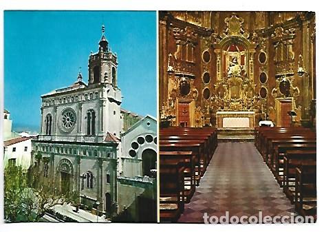 Postales: IGLESIA DE STA. MARIA Y CAPILLA DE NTRA. SRA. DE LOS DOLORES.- MATARO / BARCELONA