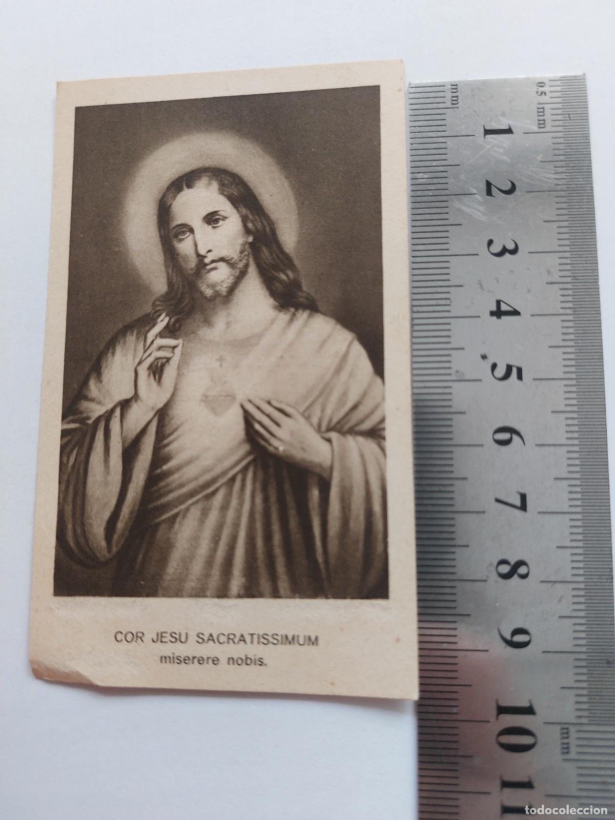 Cartoline: Estampa de recuerdo de primera misa en Barcelona