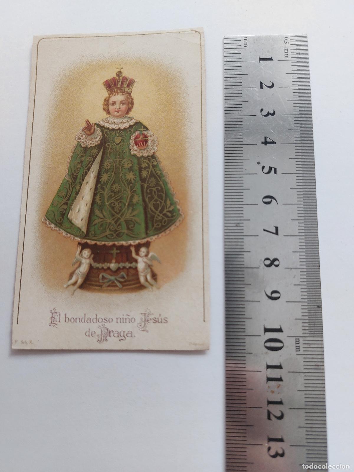 Postales: Estampa devocional del Ni&ntilde;o Jes&uacute;s de Praga