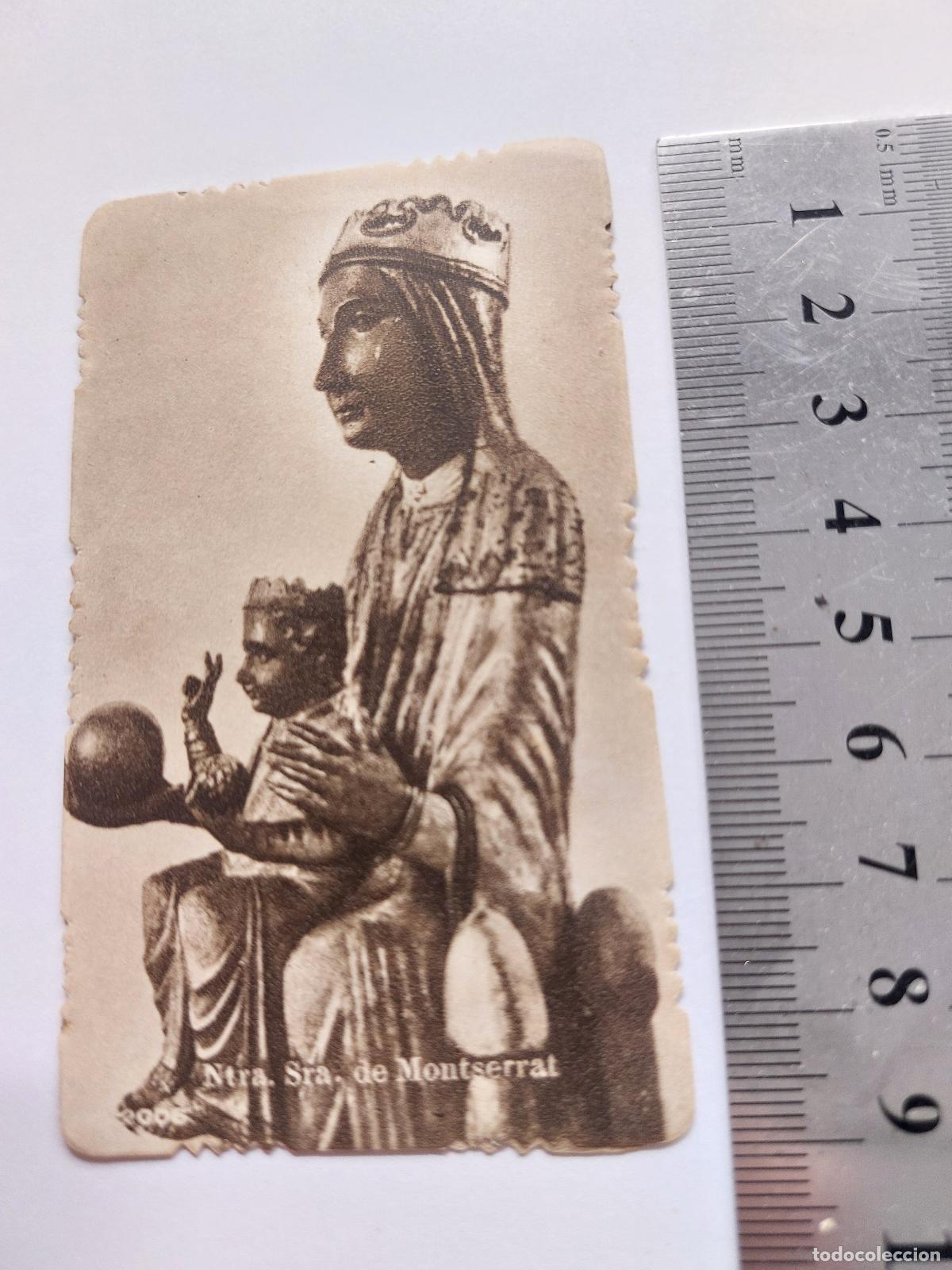 Postcards: Estampa de Nuestra Se&ntilde;ora de Montserrat, Moreneta
