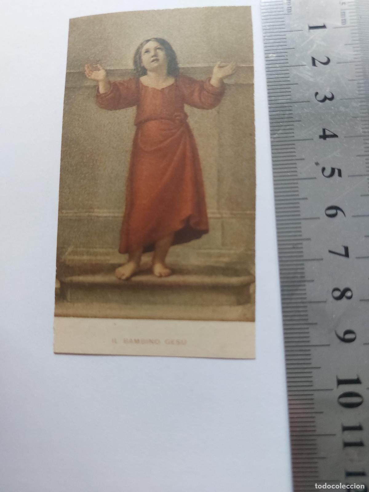 Postcards: Estampa de arte religioso con representaci&oacute;n del Ni&ntilde;o Jes&uacute;s