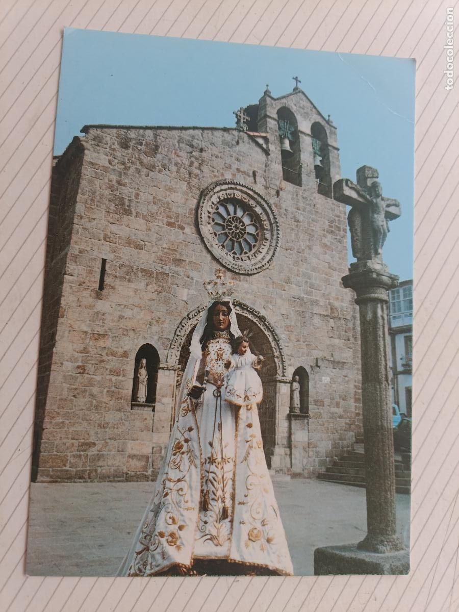 Postales: Postal de la virgen de Betanzos