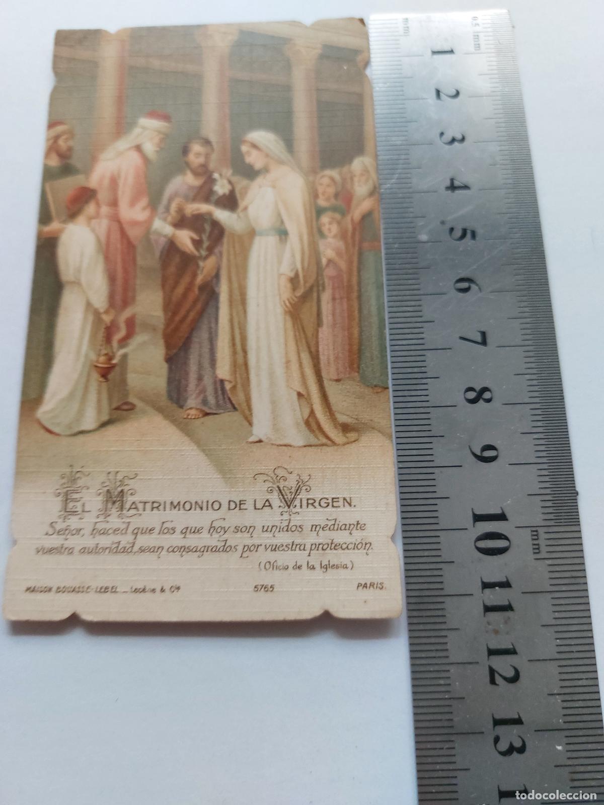 Postales: Estampa religiosa El Matrimonio de la Virgen