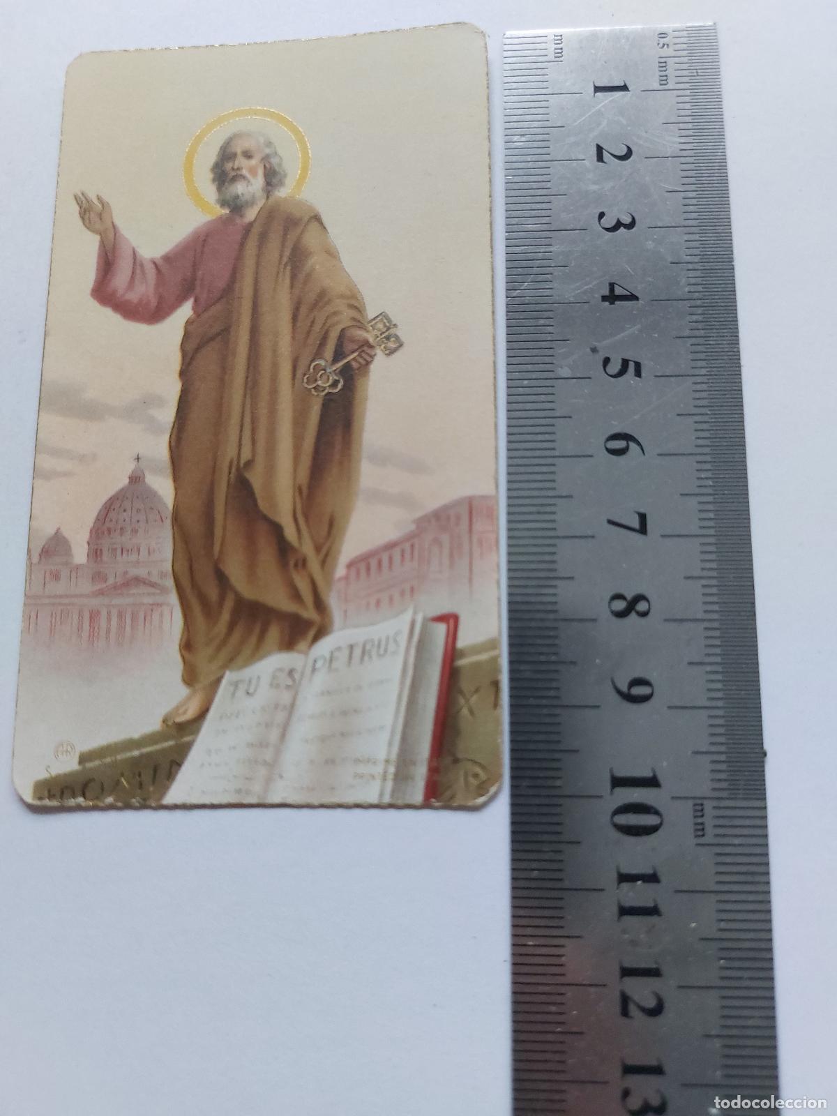 Postales: Estampa de San Pedro Ap&oacute;stol en el Vaticano