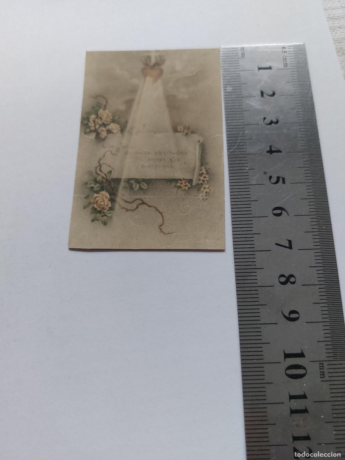 Postales: Estampa recordatorio de primeros votos religiosos de 1949