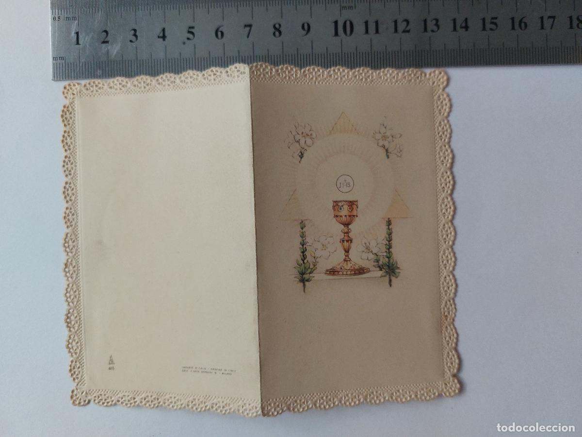 Postales: Estampa de Recuerdo de Primera Comuni&oacute;n en Madrid