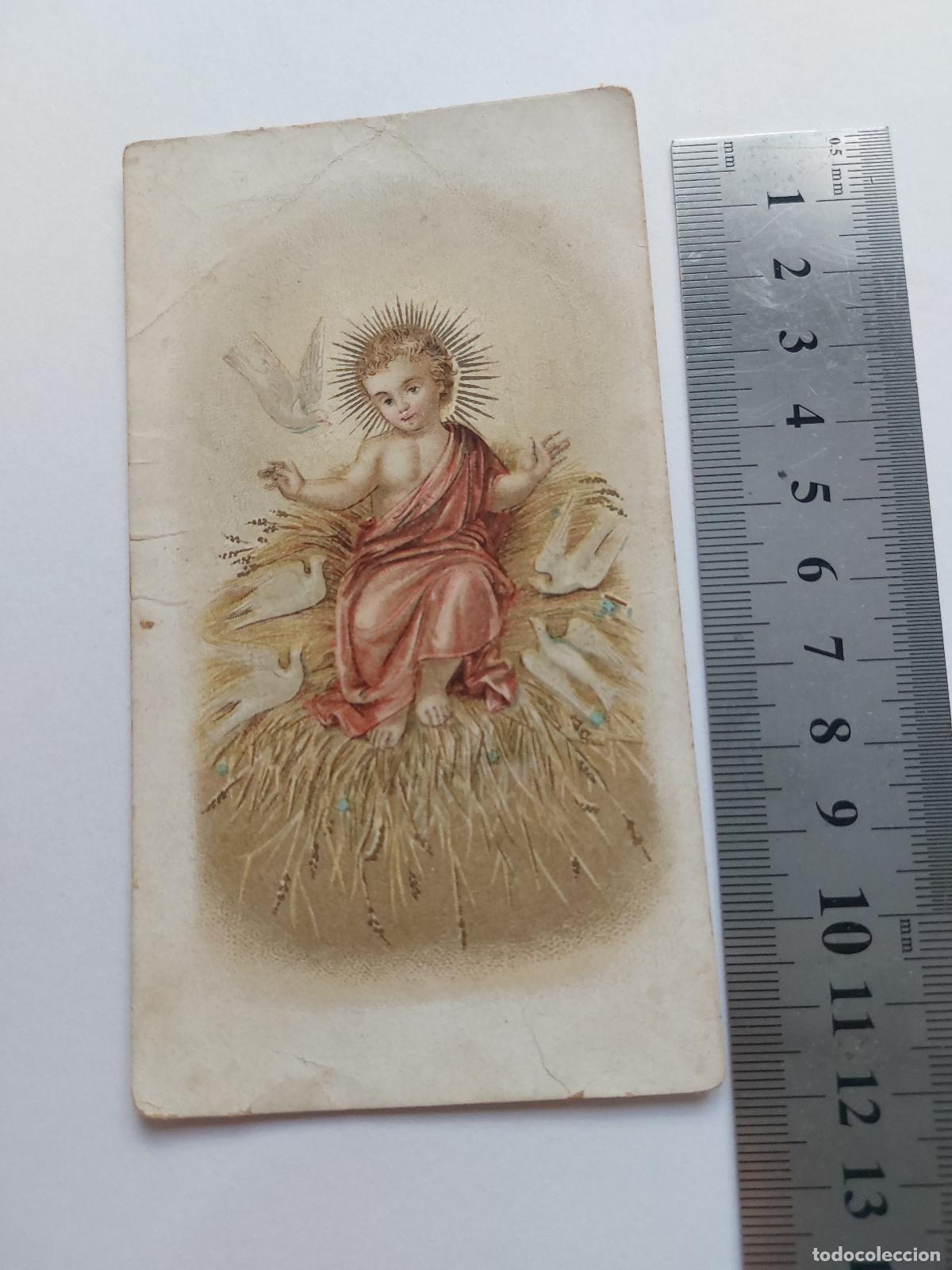Postales: Estampa religiosa con imagen del Ni&ntilde;o Jes&uacute;s de la Editorial Voluntad